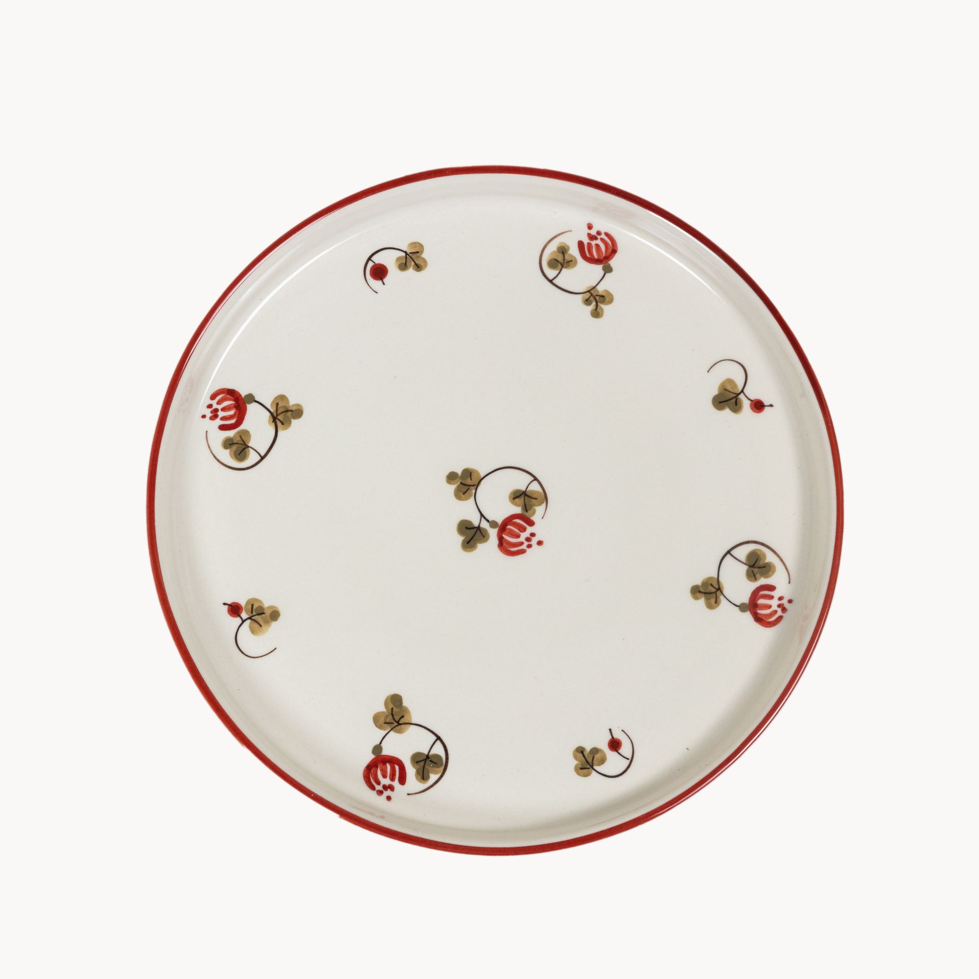 Тарелка с бортом (Модус) &quot;Шиповник&quot; #1