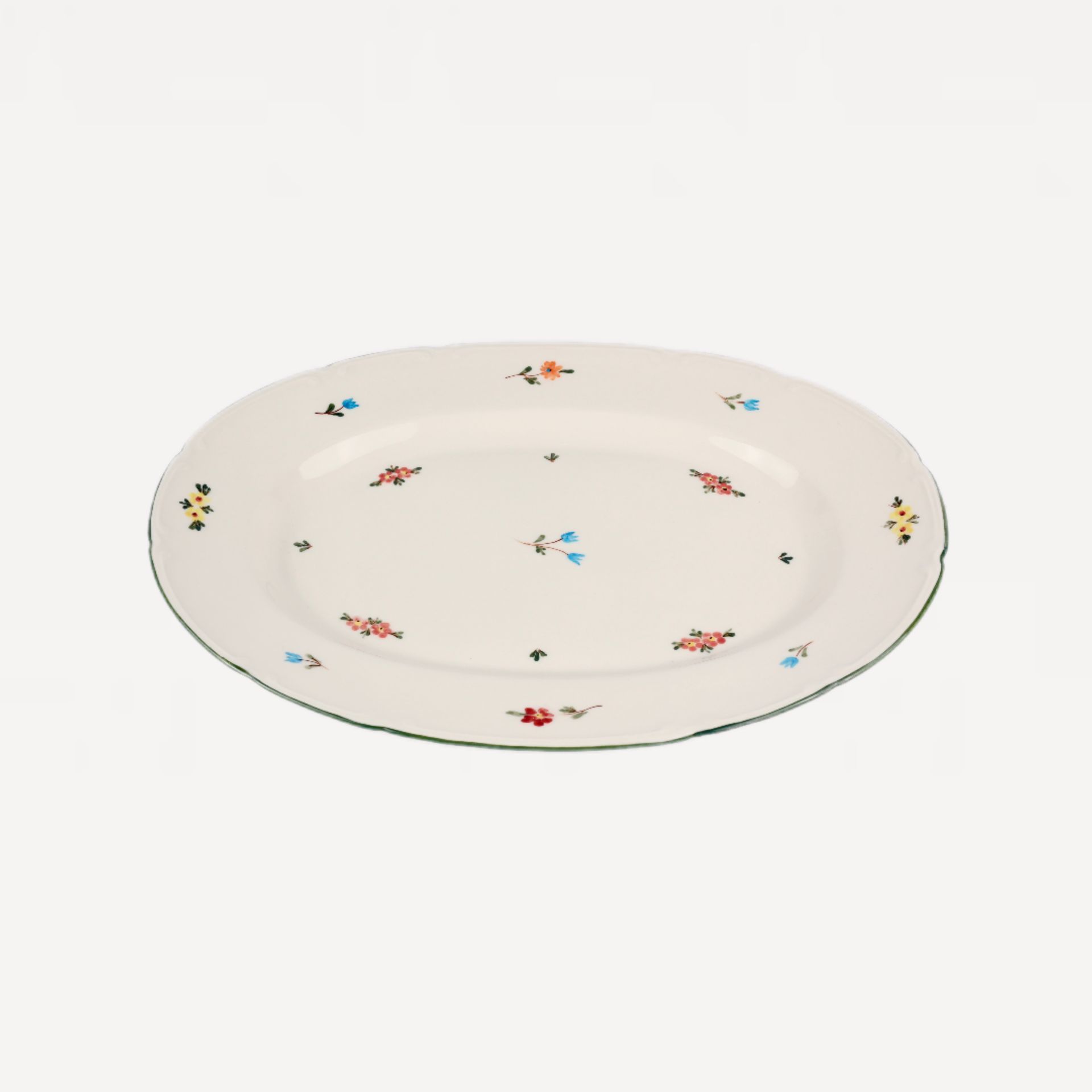 Блюдо овальное "Ситец" #2