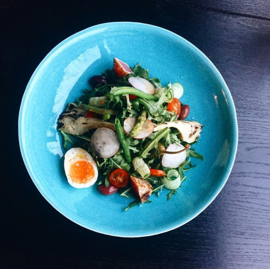 Тарелка плоская без полей &quot;Лазурь белая&quot; #3