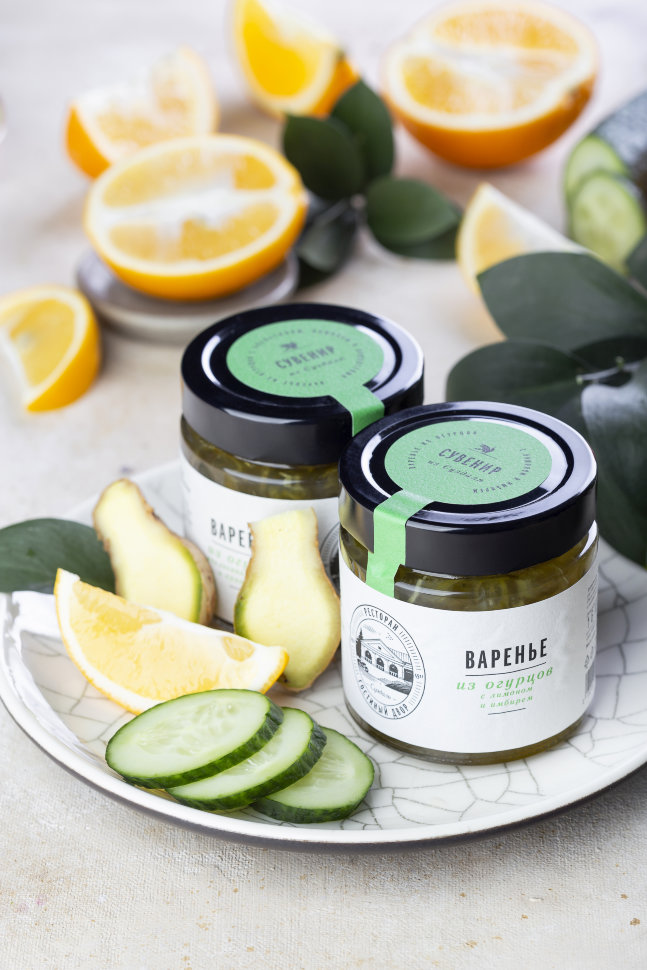 Варенье из огурцов с лимоном и имбирем #1