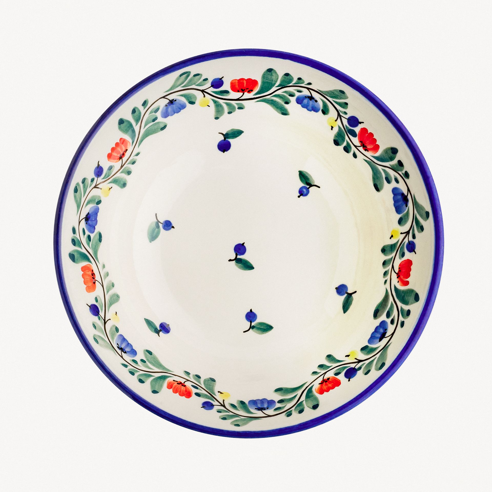 Тарелка без полей &quot;Черника&quot; #2