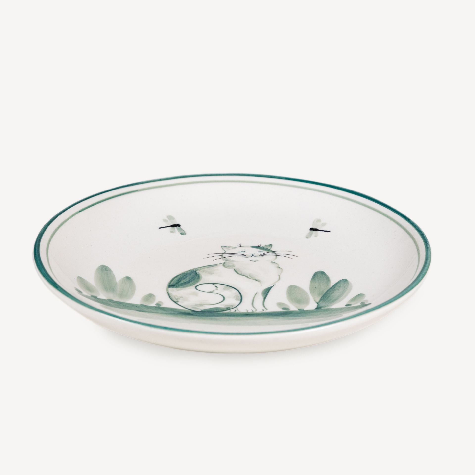 Тарелка без полей &quot;Кот Тихон&quot; #1