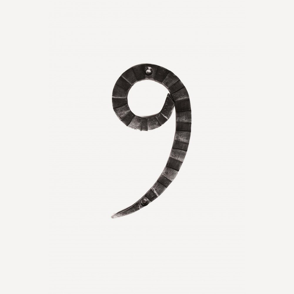 Кованая цифра &quot;9&quot; #1