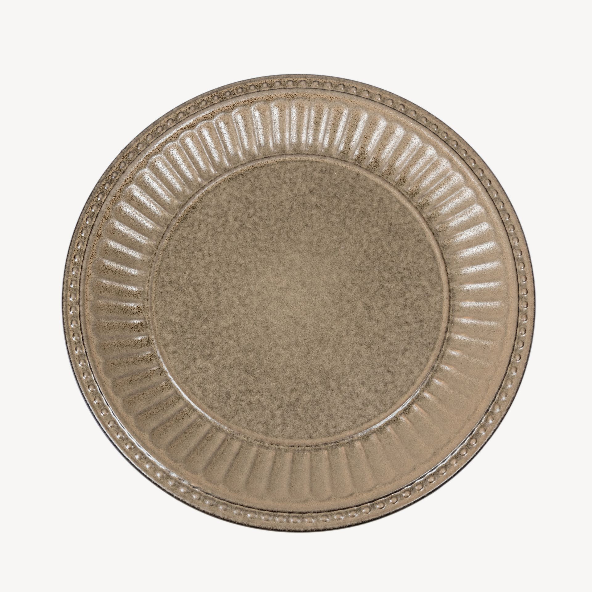 Тарелка плоская &quot;Ритм Терракота&quot; #1