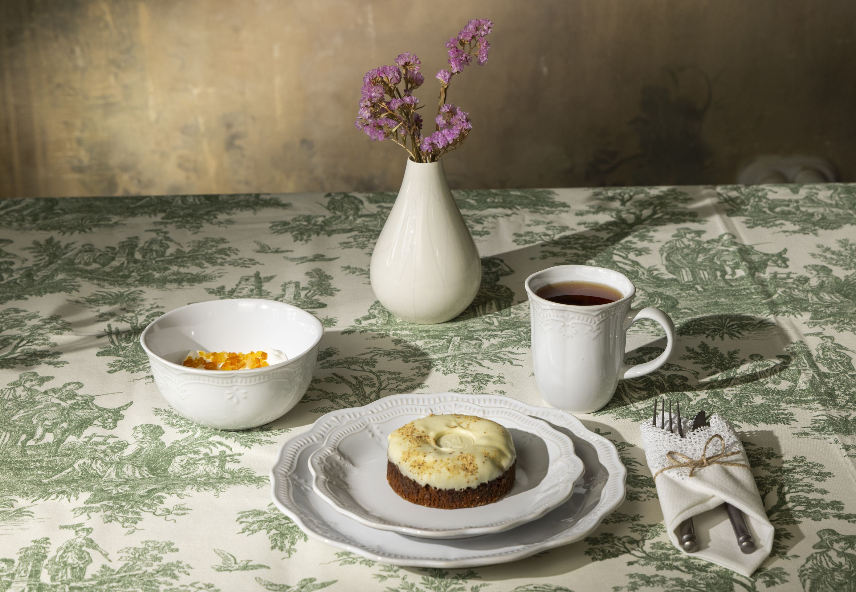 Тарелка плоская "Мотив. Воздух" #2