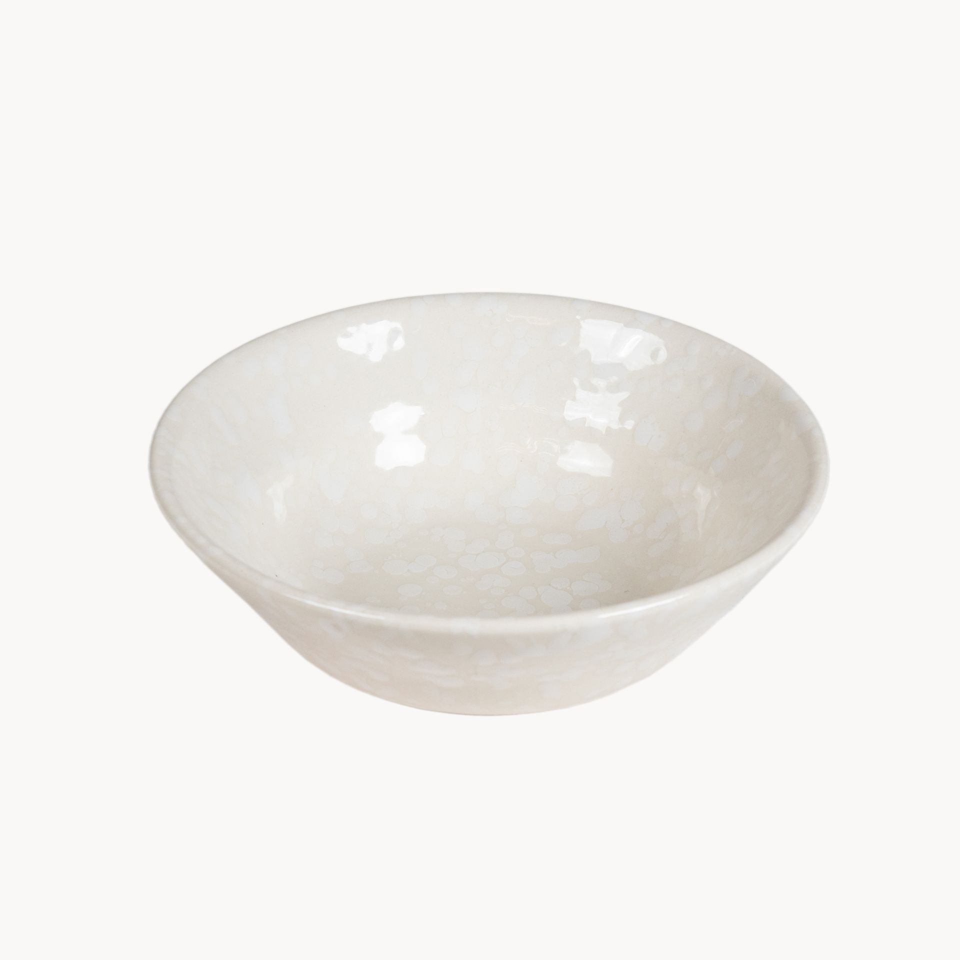 Тарелка глубокая без полей &quot;Снег глянец&quot; #0