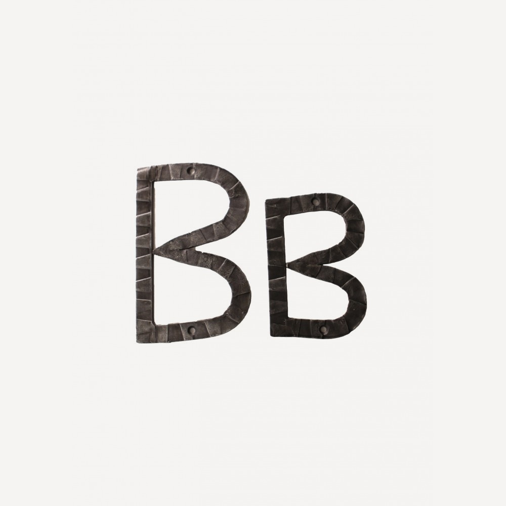 Кованая буква &quot;В&quot; #0