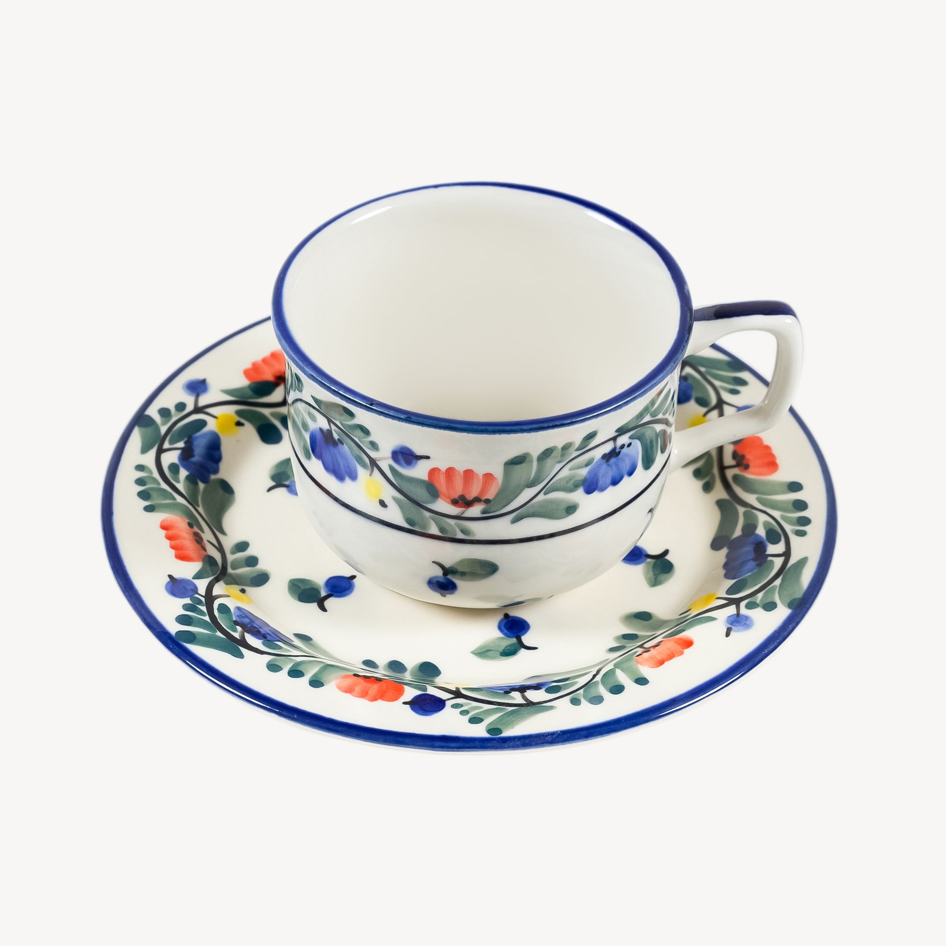 Чайная пара классическая &quot;Черника&quot; #0