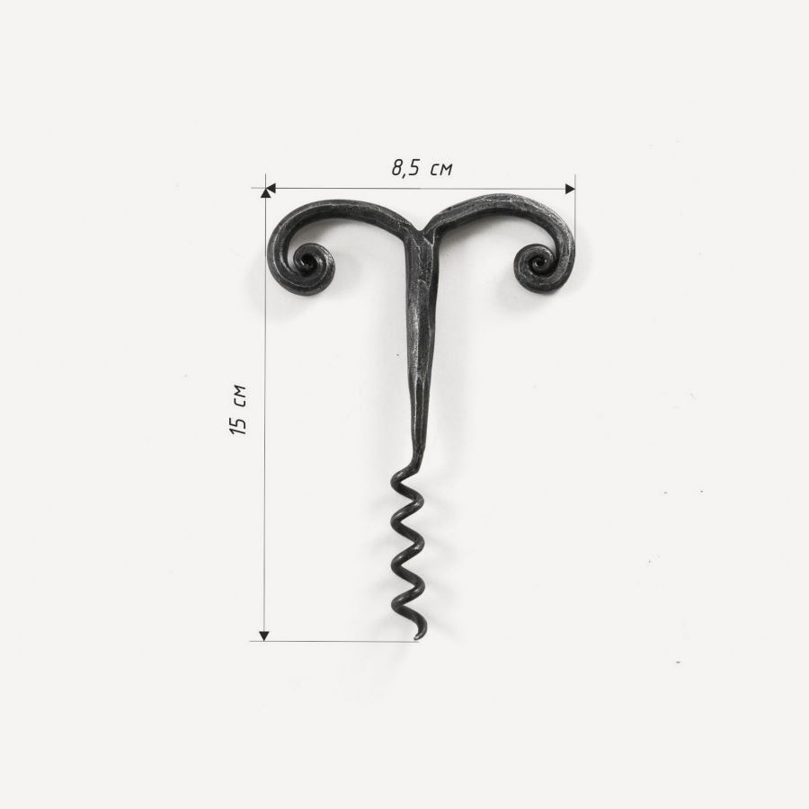 Кованный штопор &quot;Коза&quot; #1