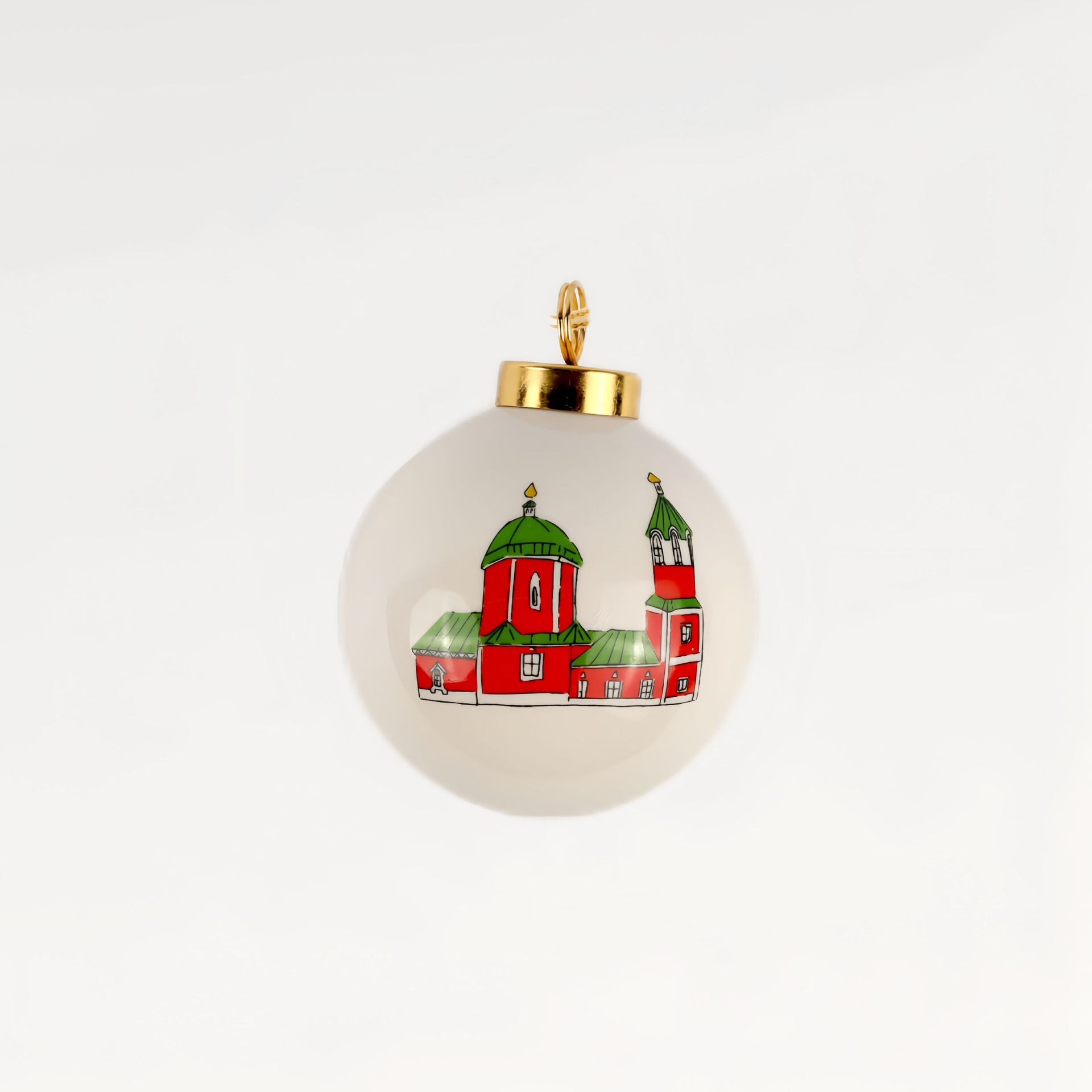 Ёлочная игрушка Шар.Храмы #0