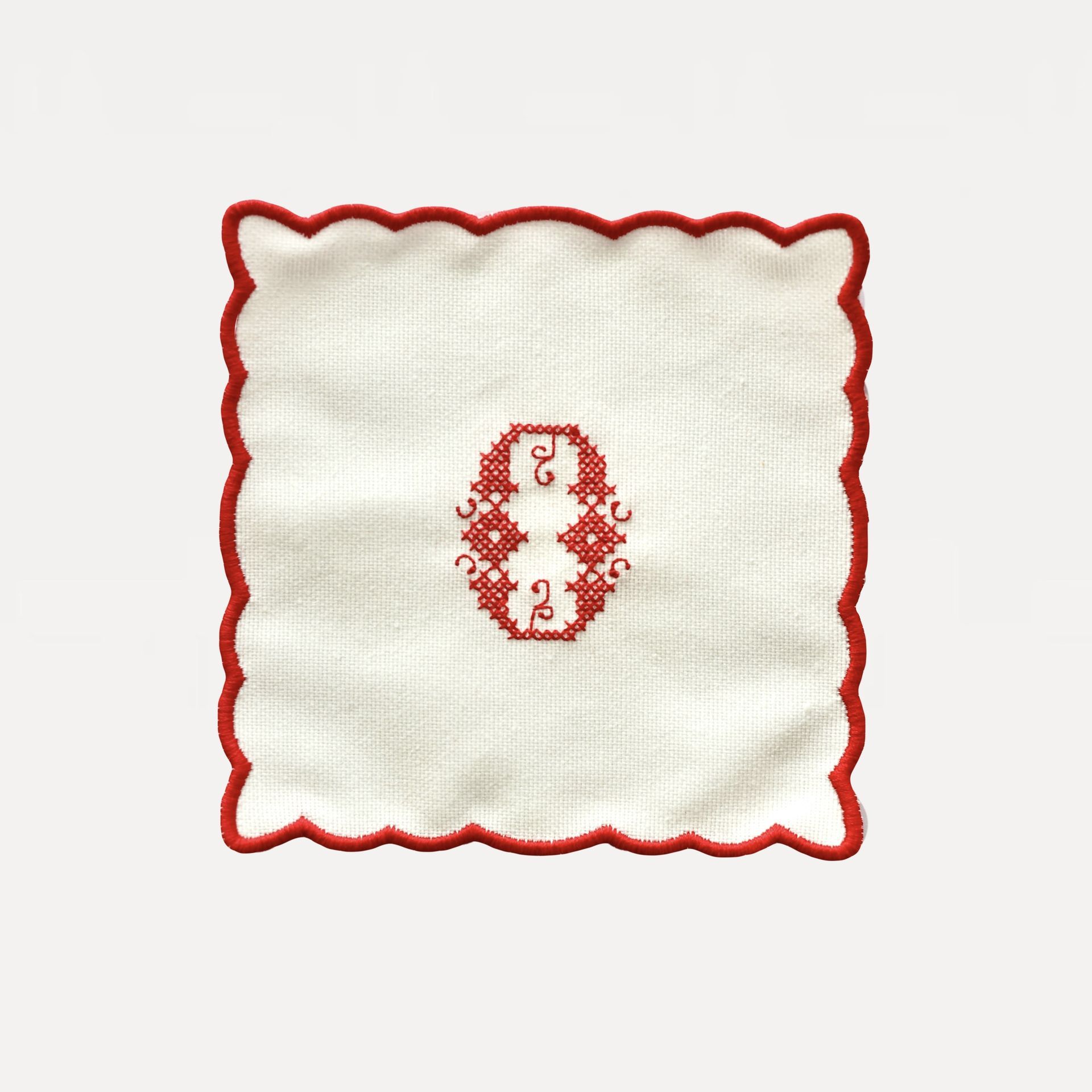 Салфетка под стакан "Костер" (коллекция Алфавит) #10