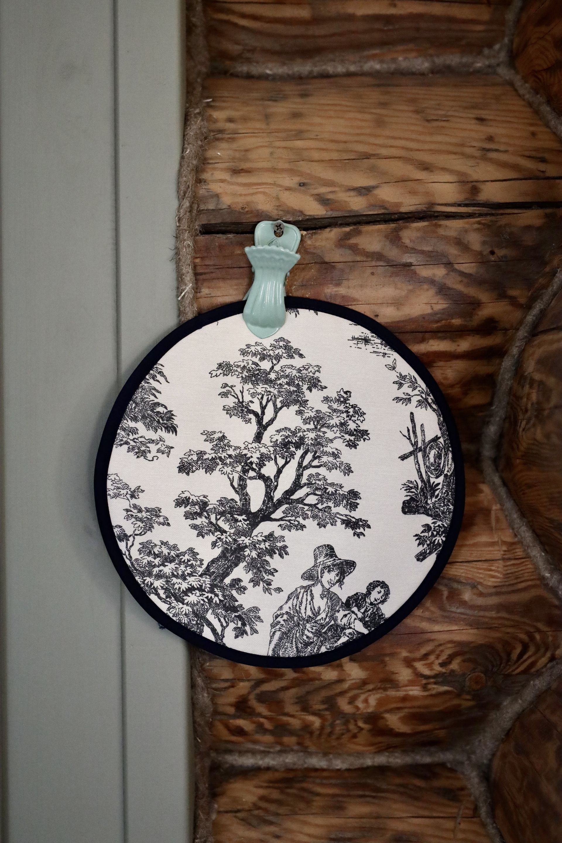 Прихватка круглая #0