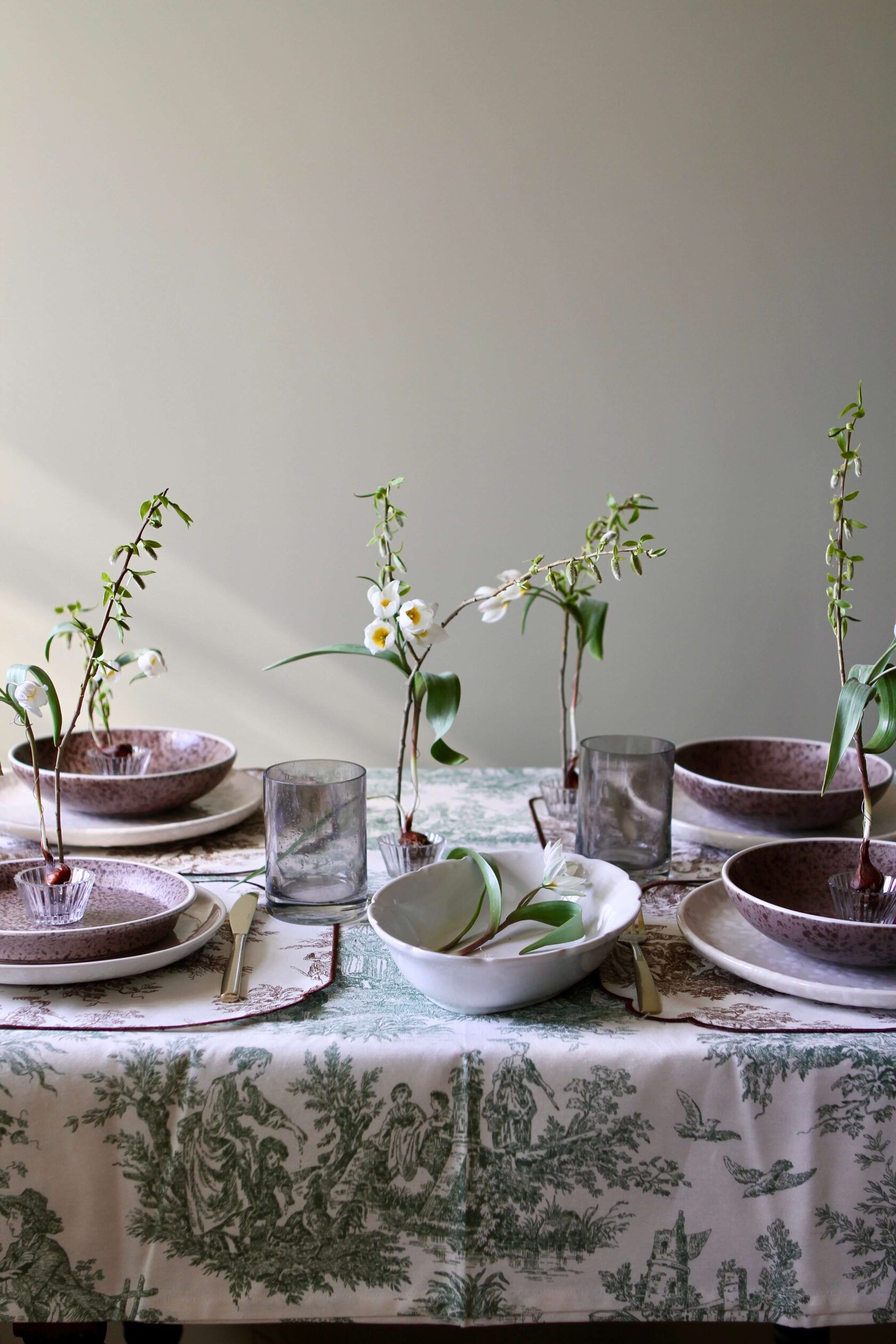 Ланчмат с вышивкой #2