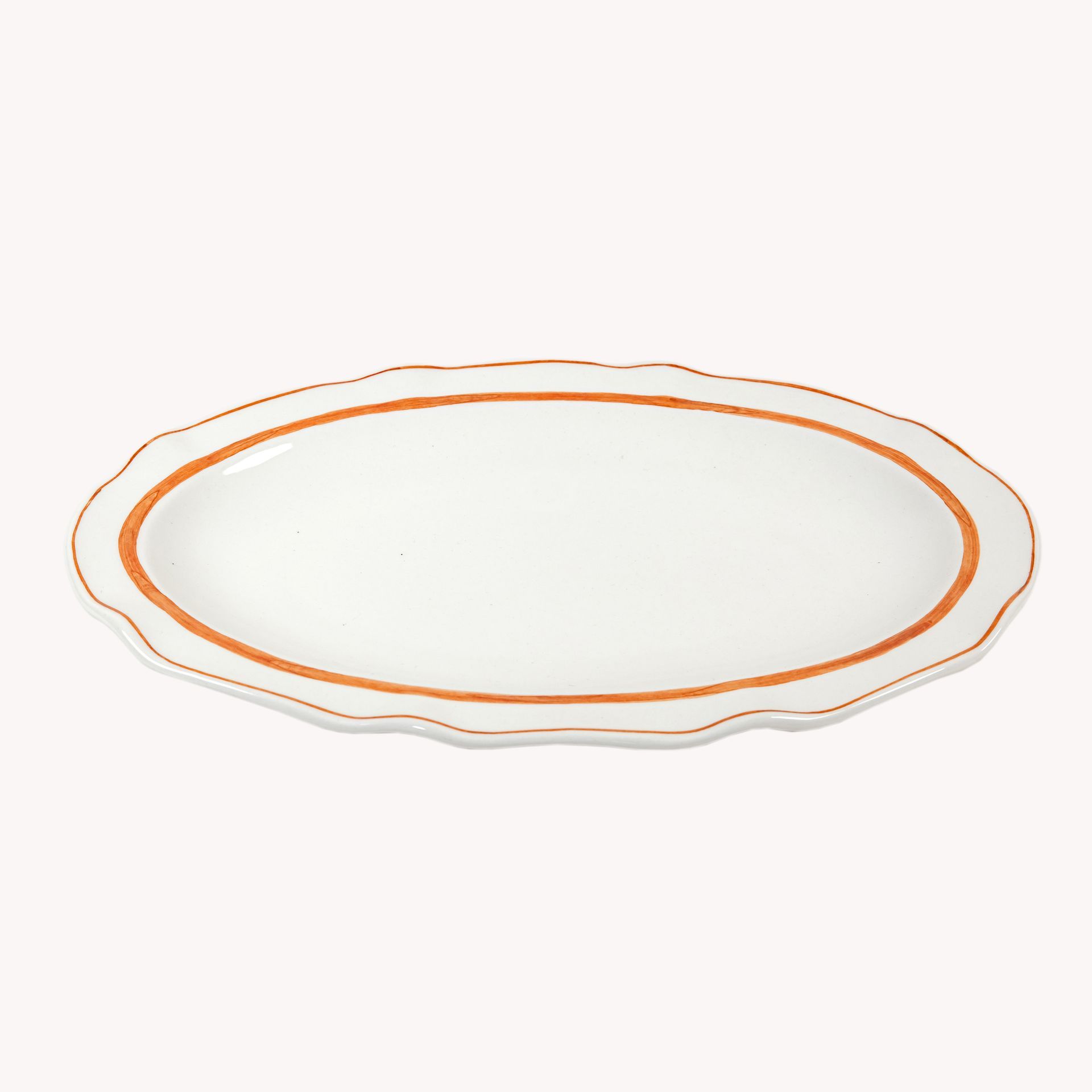 Блюдо овальное &quot;Нерль. Ягодная&quot; Морошка #1