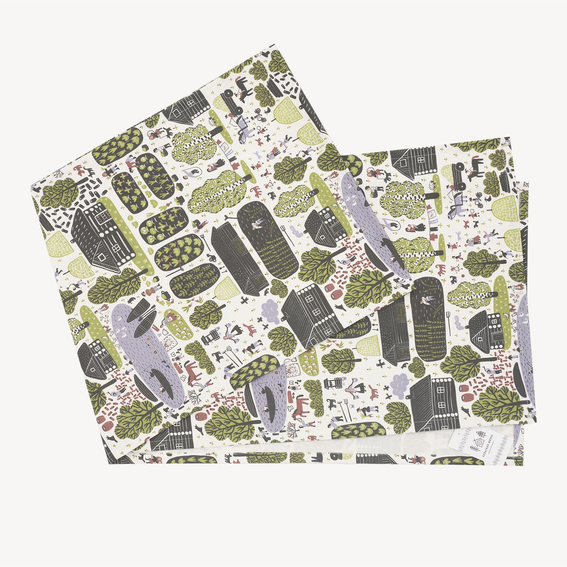 Полотенце. Серия Сельская жизнь. Белая деревня, Соня Уткина #2