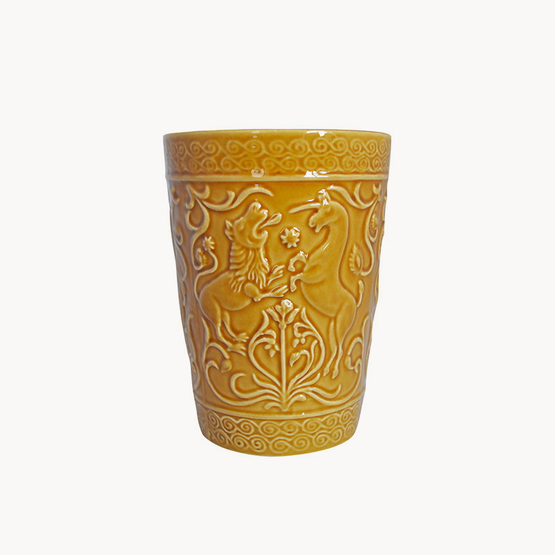 Ваза &quot;Единорог&quot; медовая #0