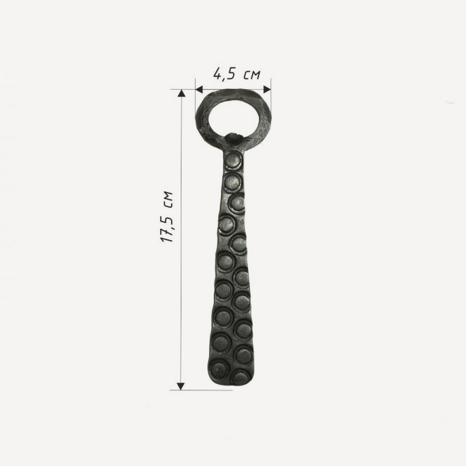 Кованая открывалка &quot;Кольца&quot; #1