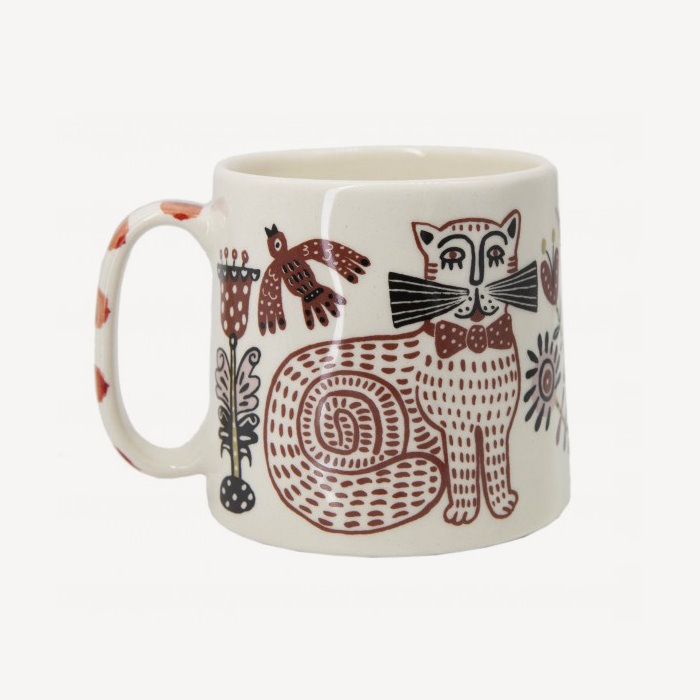 Бокал фактурный &quot;Кот&quot; Соня Уткина #0