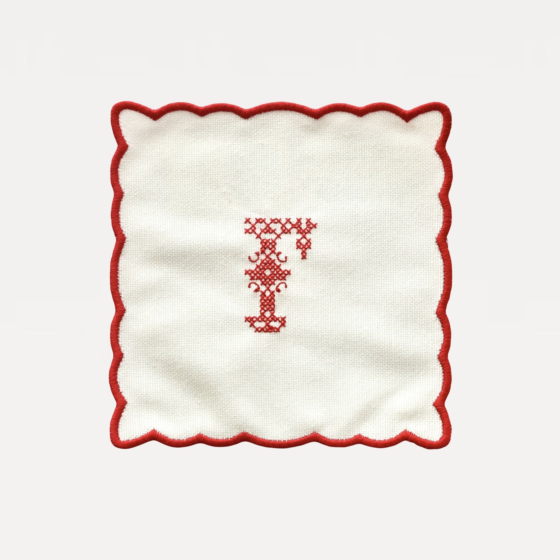 Салфетка под стакан "Костер" (коллекция Алфавит) #2