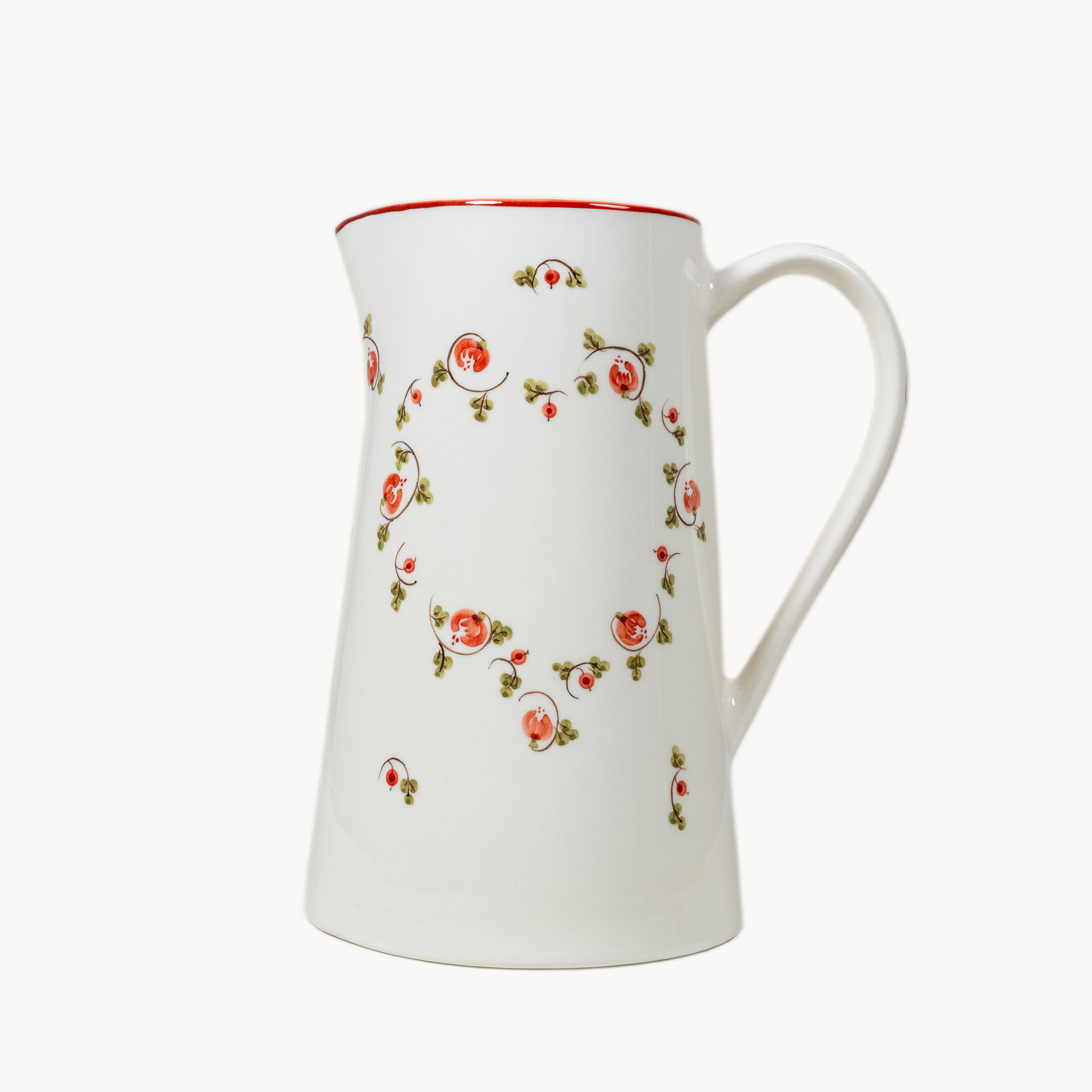 Кувшин конический &quot;Шиповник&quot; Сердце. Лимитированный выпуск #0