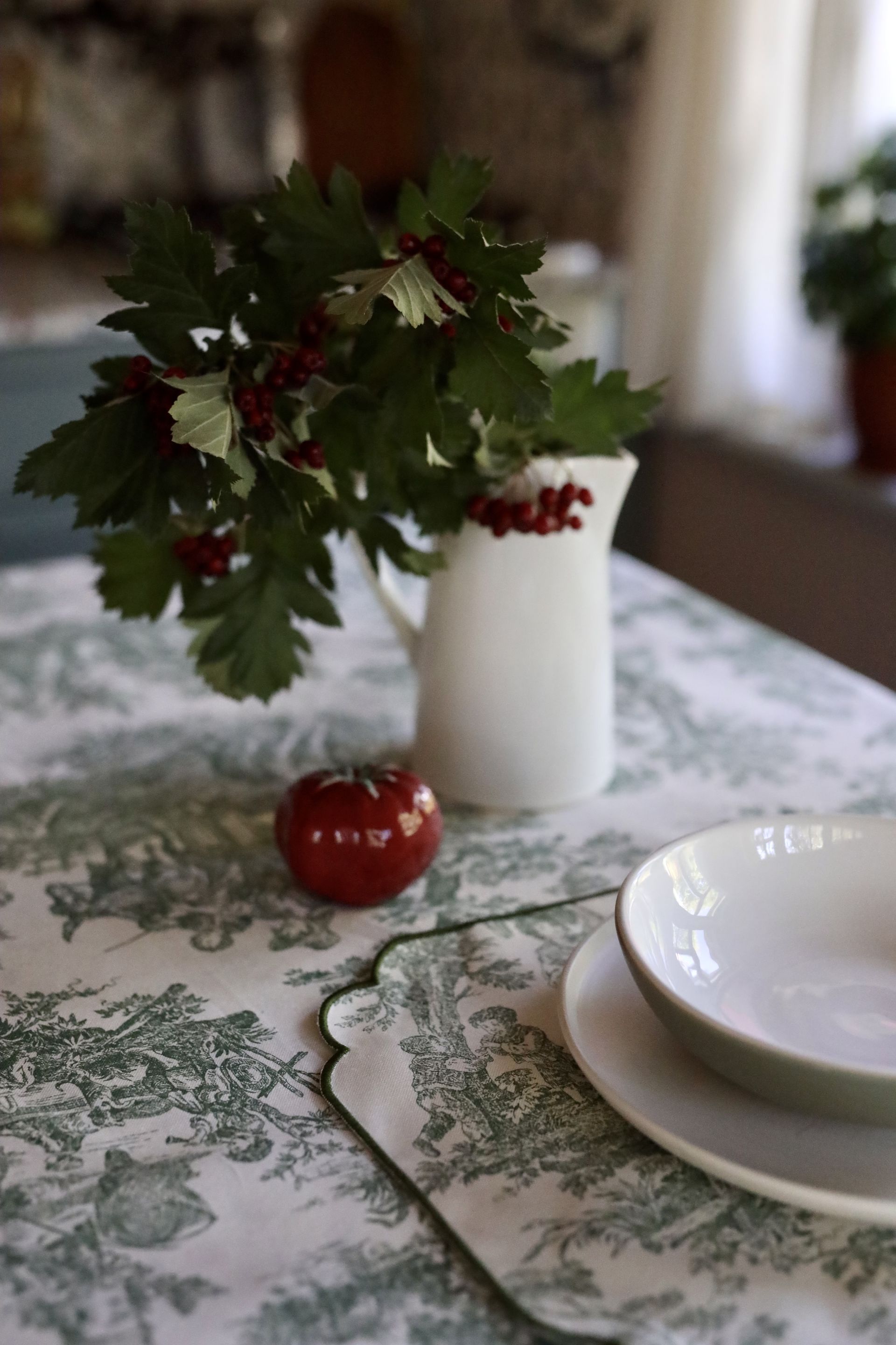 Ланчмат с вышивкой #0