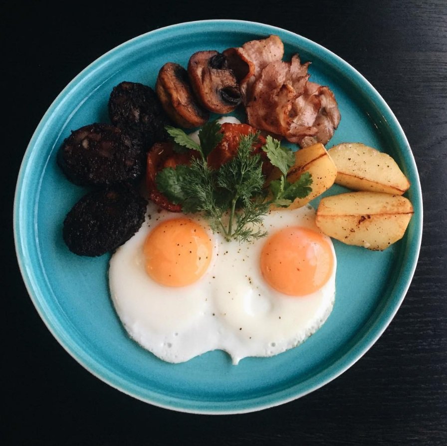 Тарелка с бортом (Модус) &quot;Лазурь белая&quot; #3