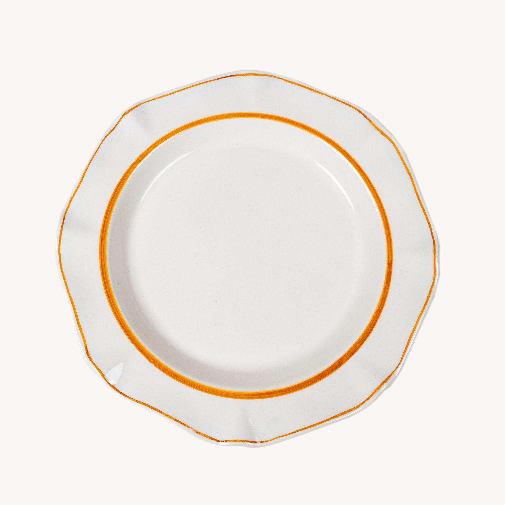 Тарелка &quot;Нерль. Ягодная&quot; Морошка (тонкая отводка) #1