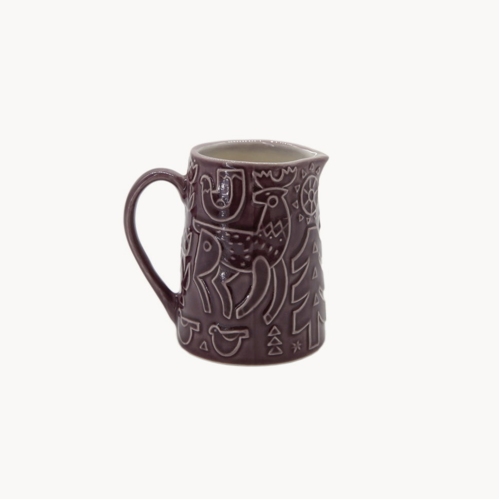 Ваза-кувшин "Дивы" фиолетовая #0