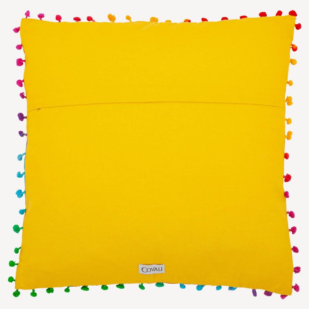 Подушка декоративная с вышивкой #1