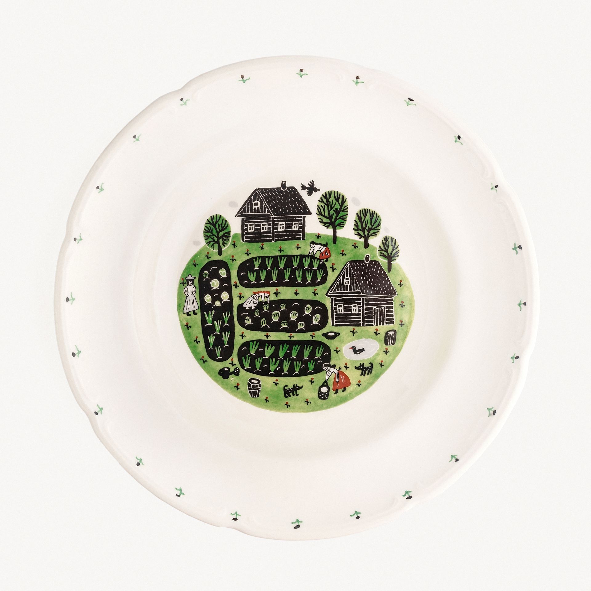 Тарелка суповая &quot;Урожай&quot; #1