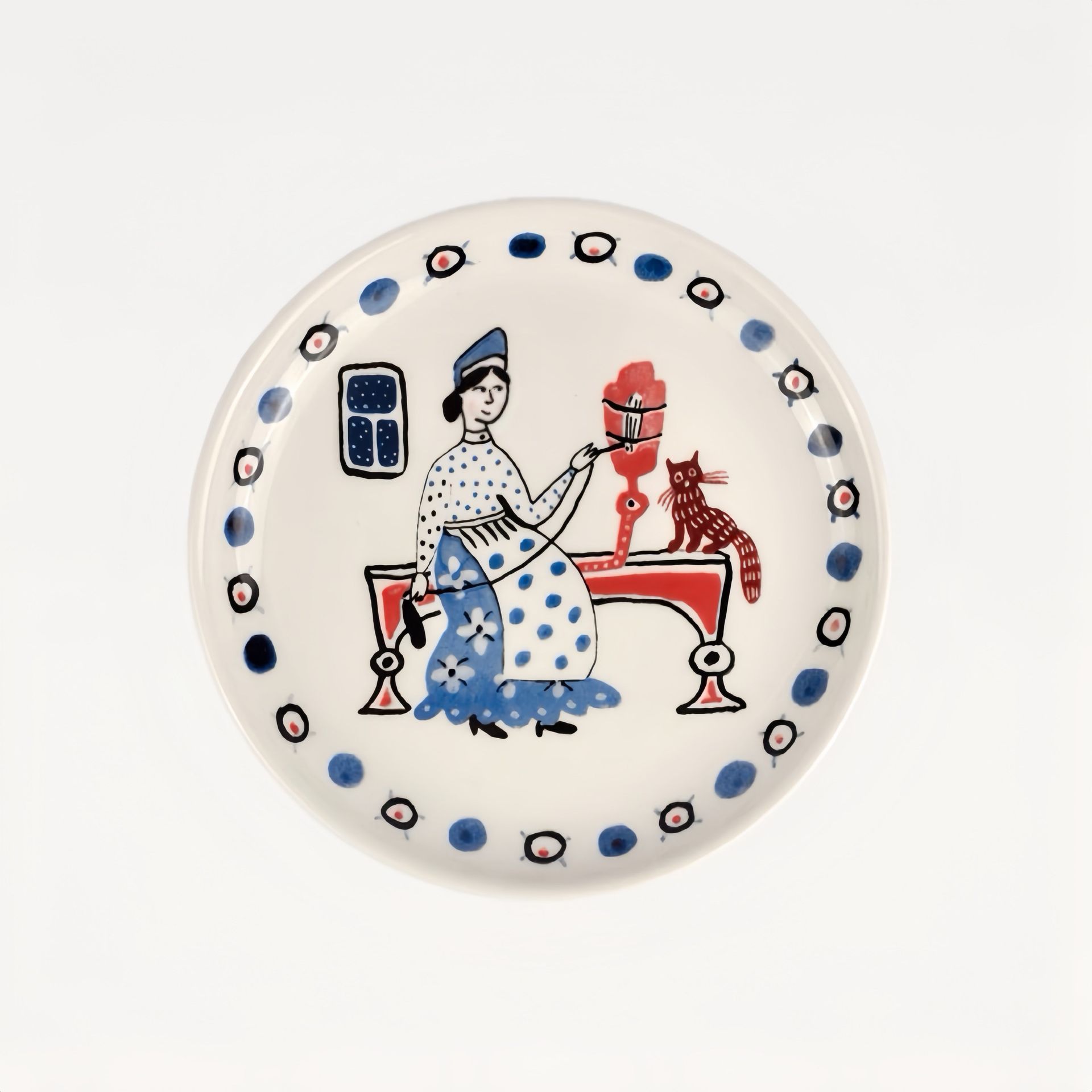 Тарелка "Прялка" #0