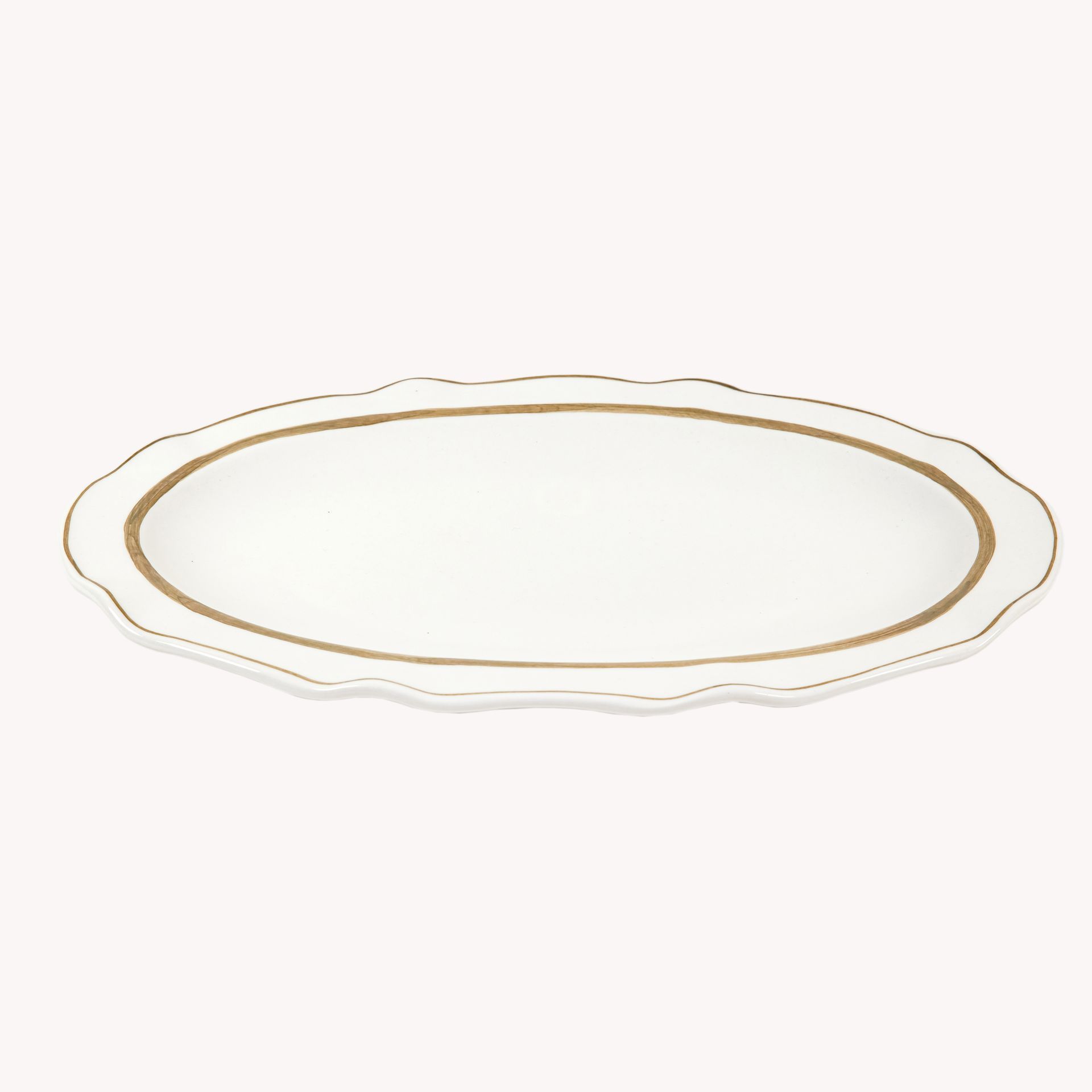 Блюдо овальное "Нерль. Ягодная" Крыжовник #1