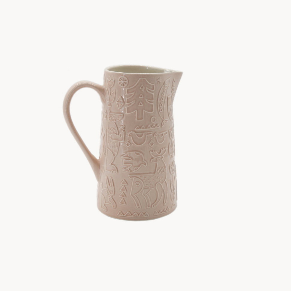 Ваза-кувшин &quot;Дивы&quot; розовая #1