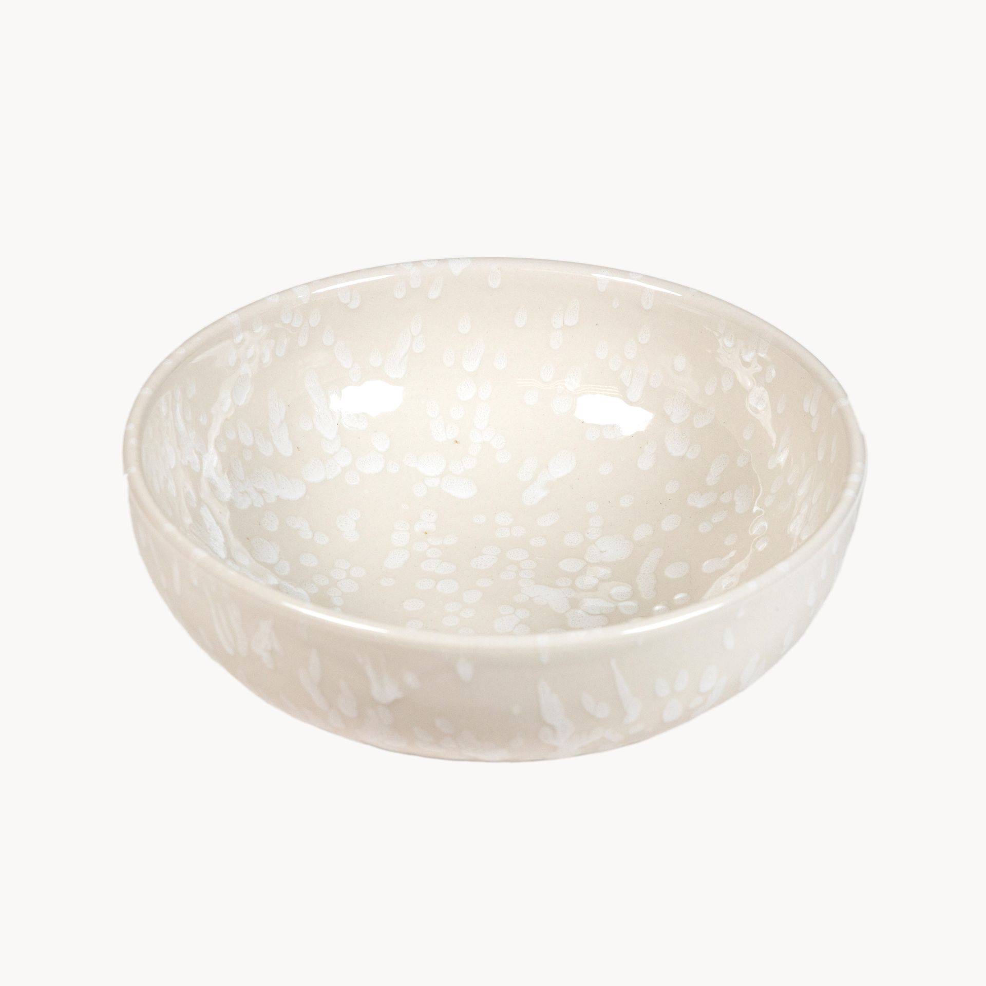 Салатник средний "Снег глянец" #0