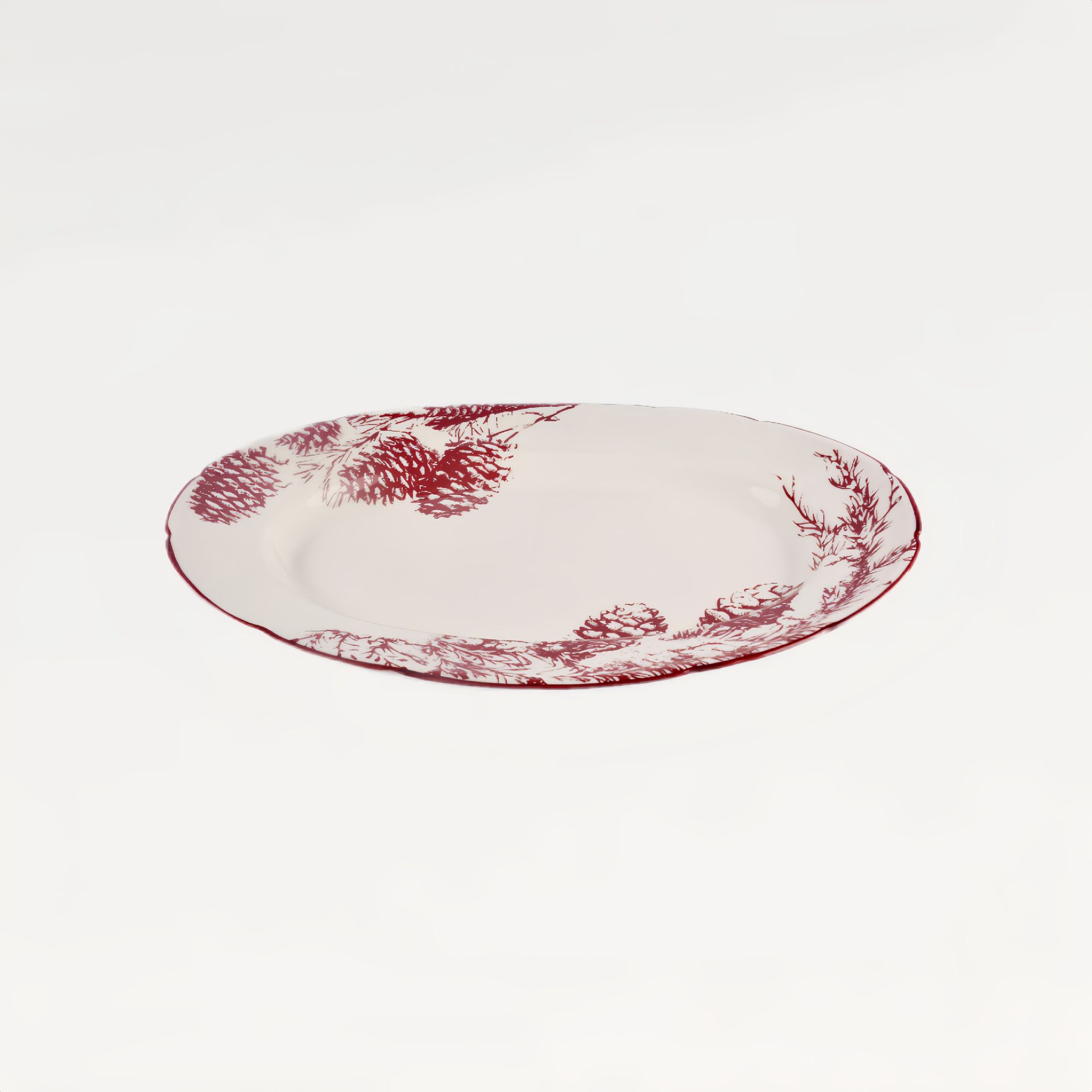 Блюдо овальное &quot;Снегирь&quot; #2