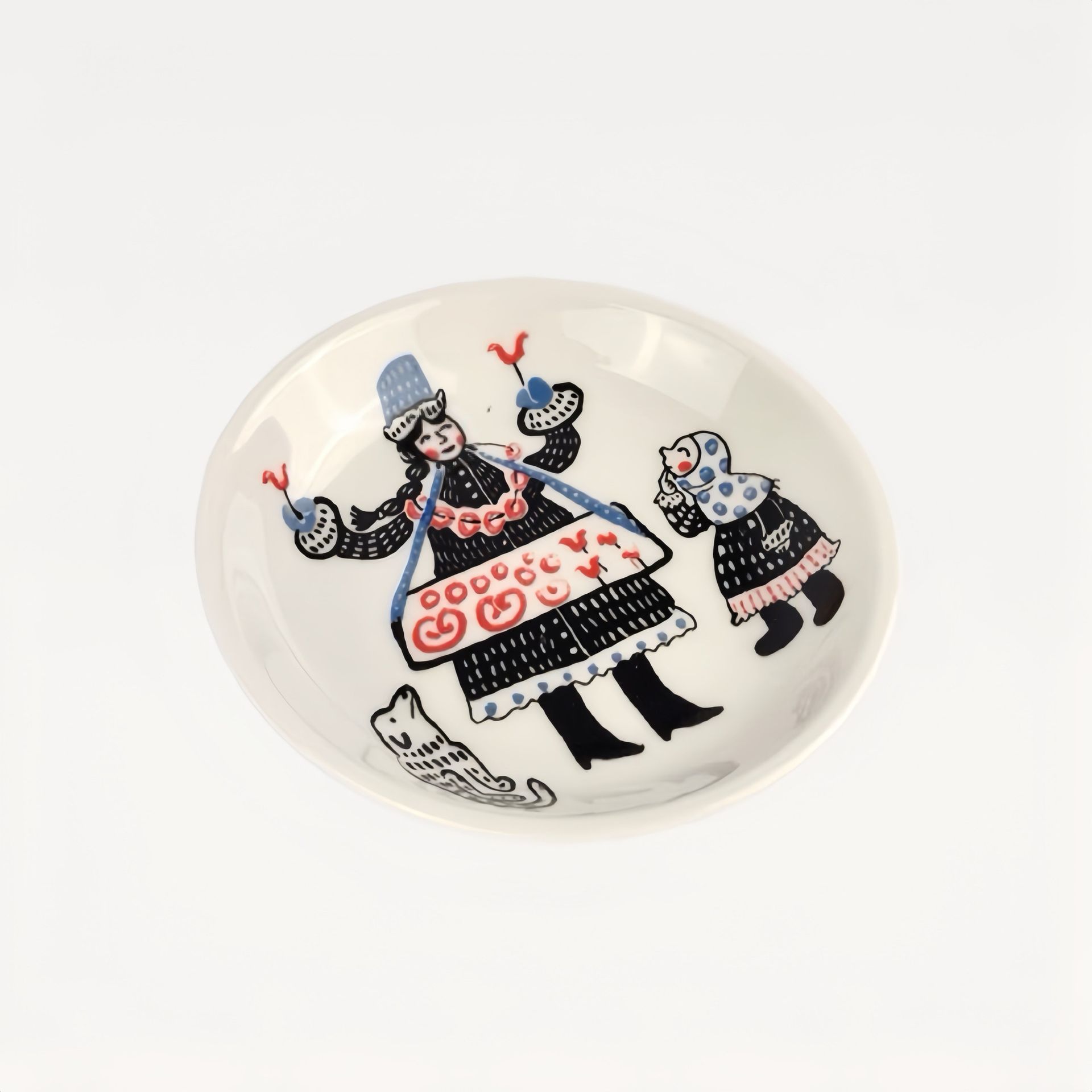 Тарелка "Баранок вязанку" #1