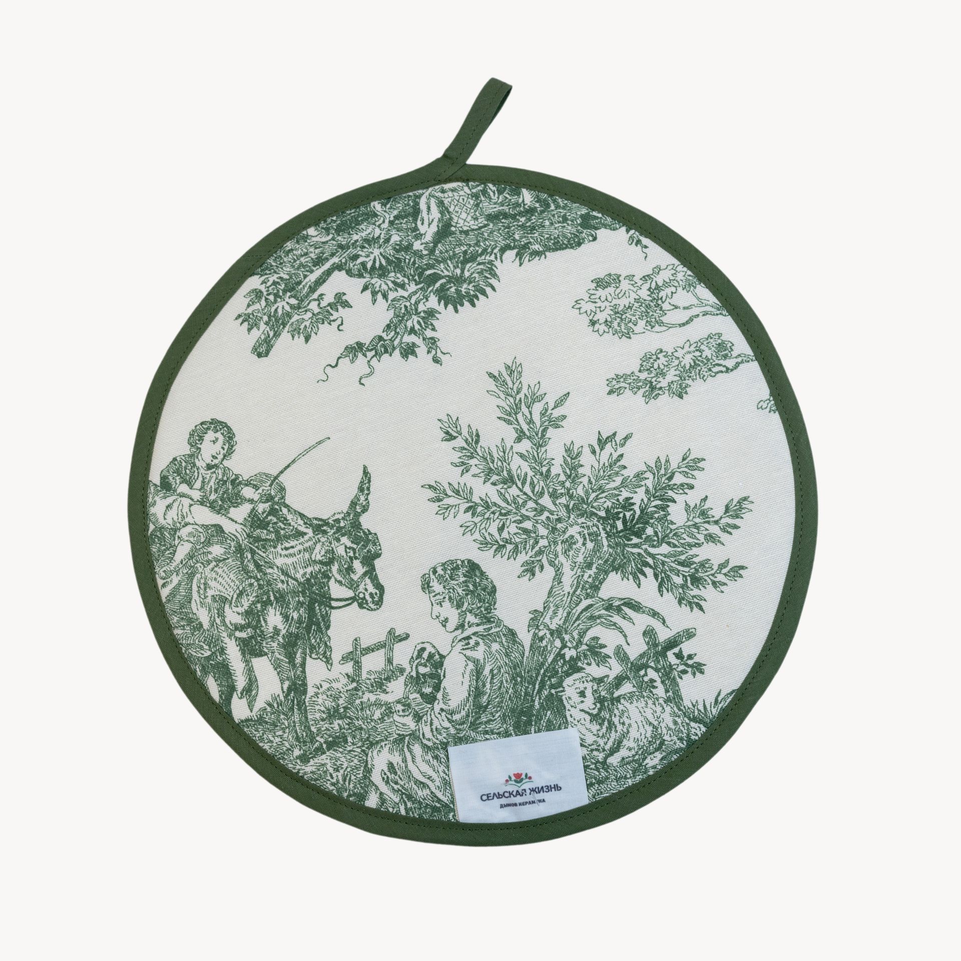 Прихватка круглая #1