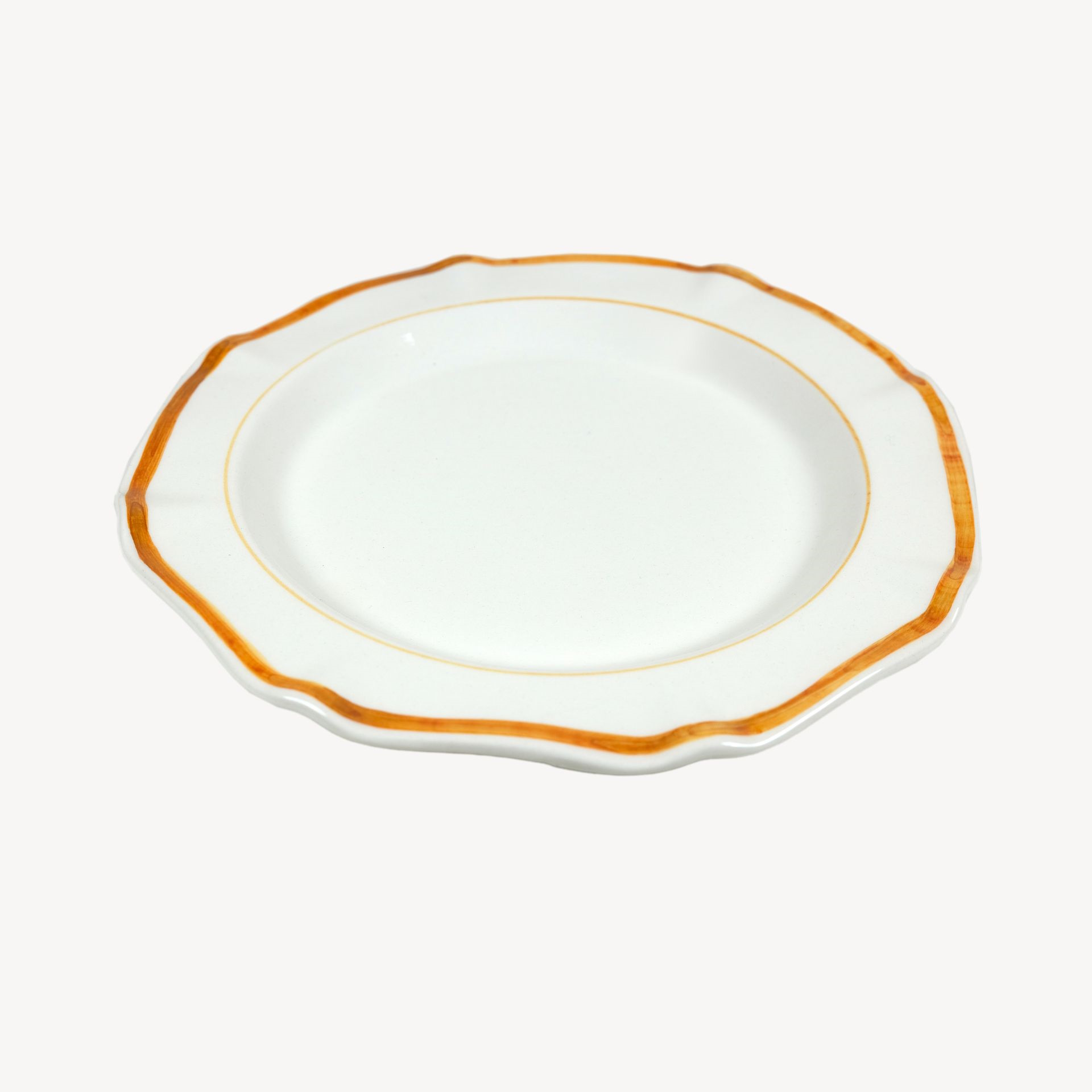 Тарелка &quot;Нерль. Ягодная&quot; Морошка (широкая отводка) #0