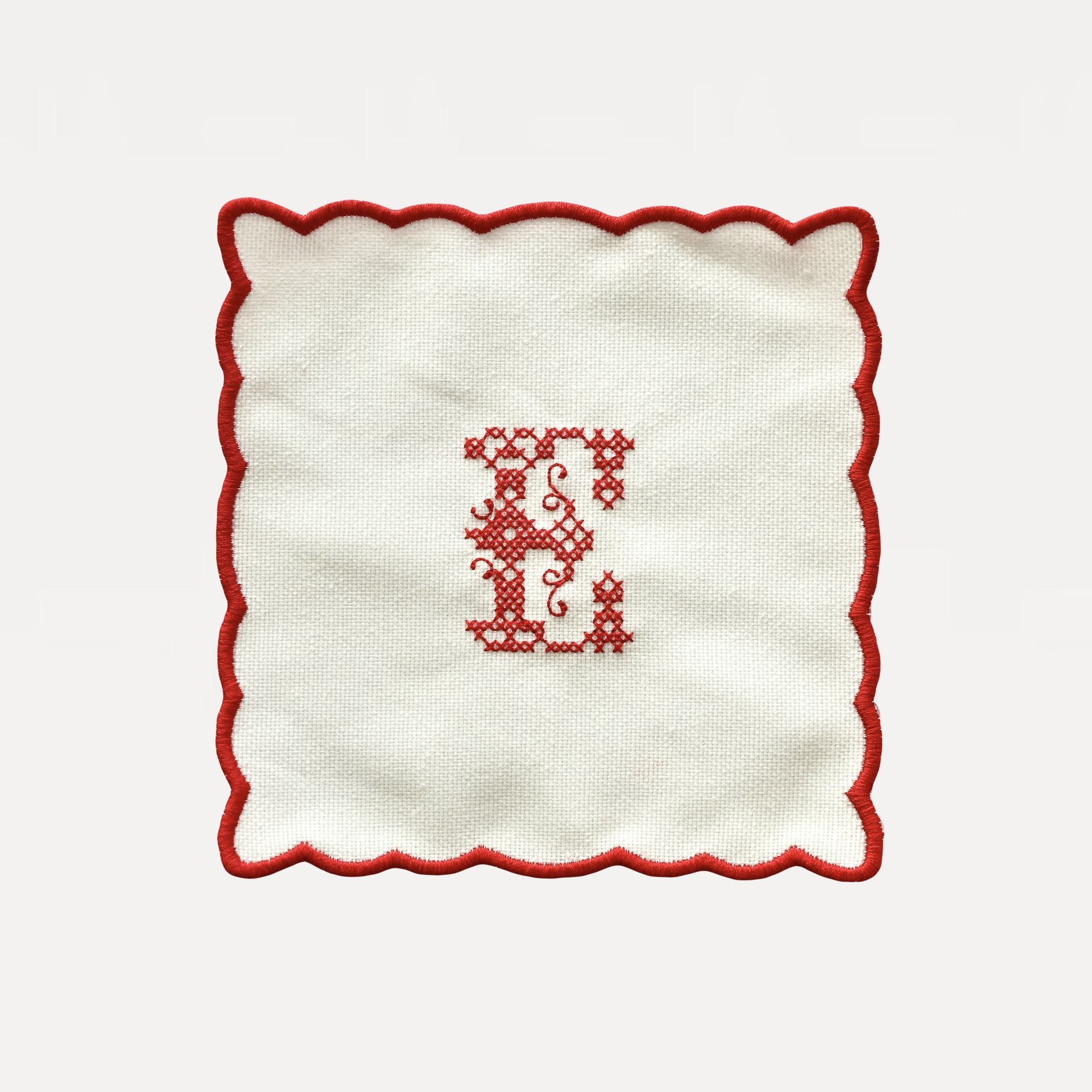 Салфетка под стакан "Костер" (коллекция Алфавит) #4