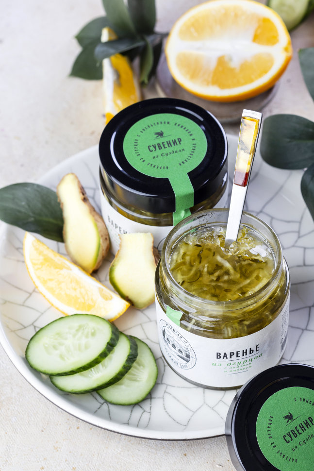 Варенье из огурцов с лимоном и имбирем #0