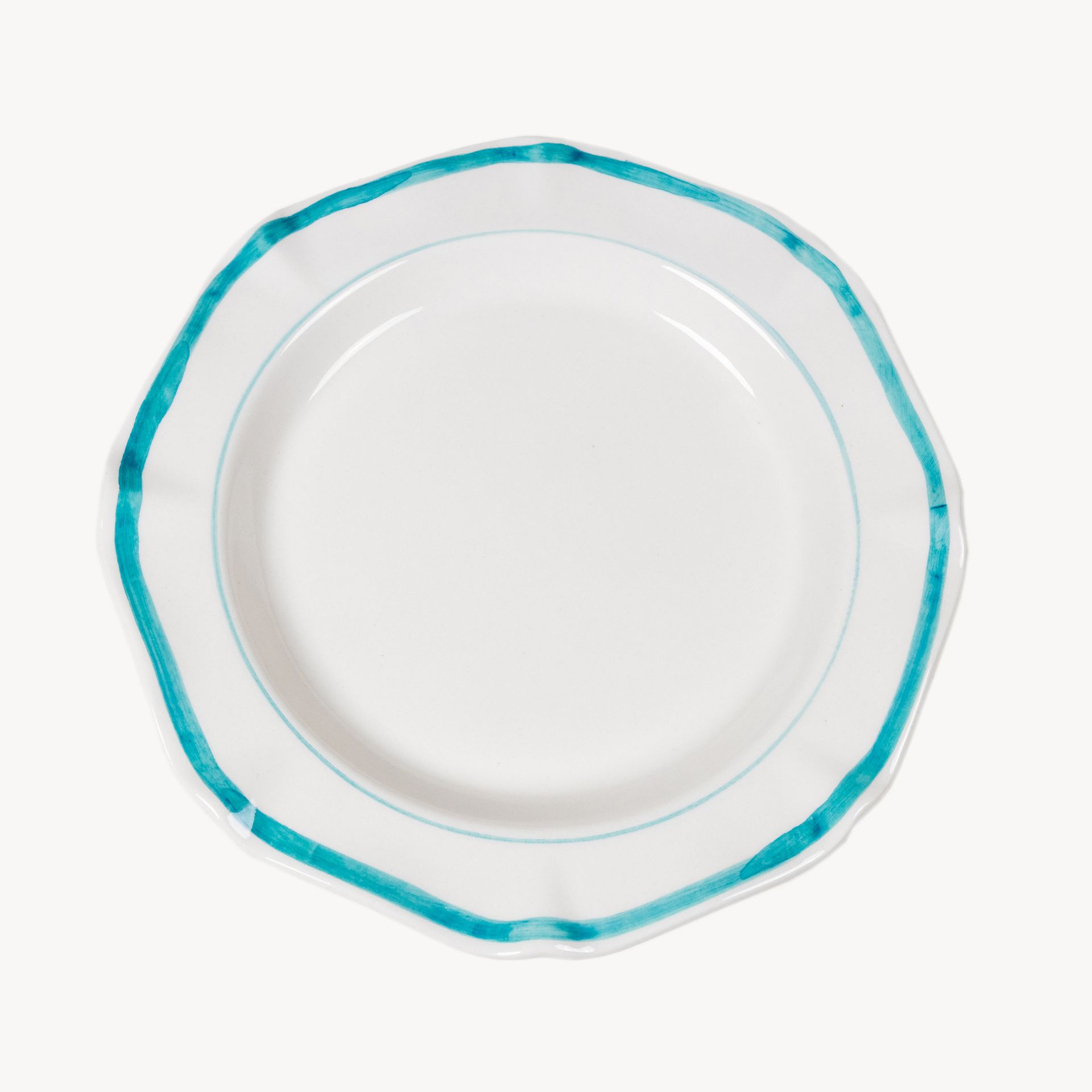 Тарелка &quot;Нерль. Ягодная&quot; Жимолость (широкая отводка) #1