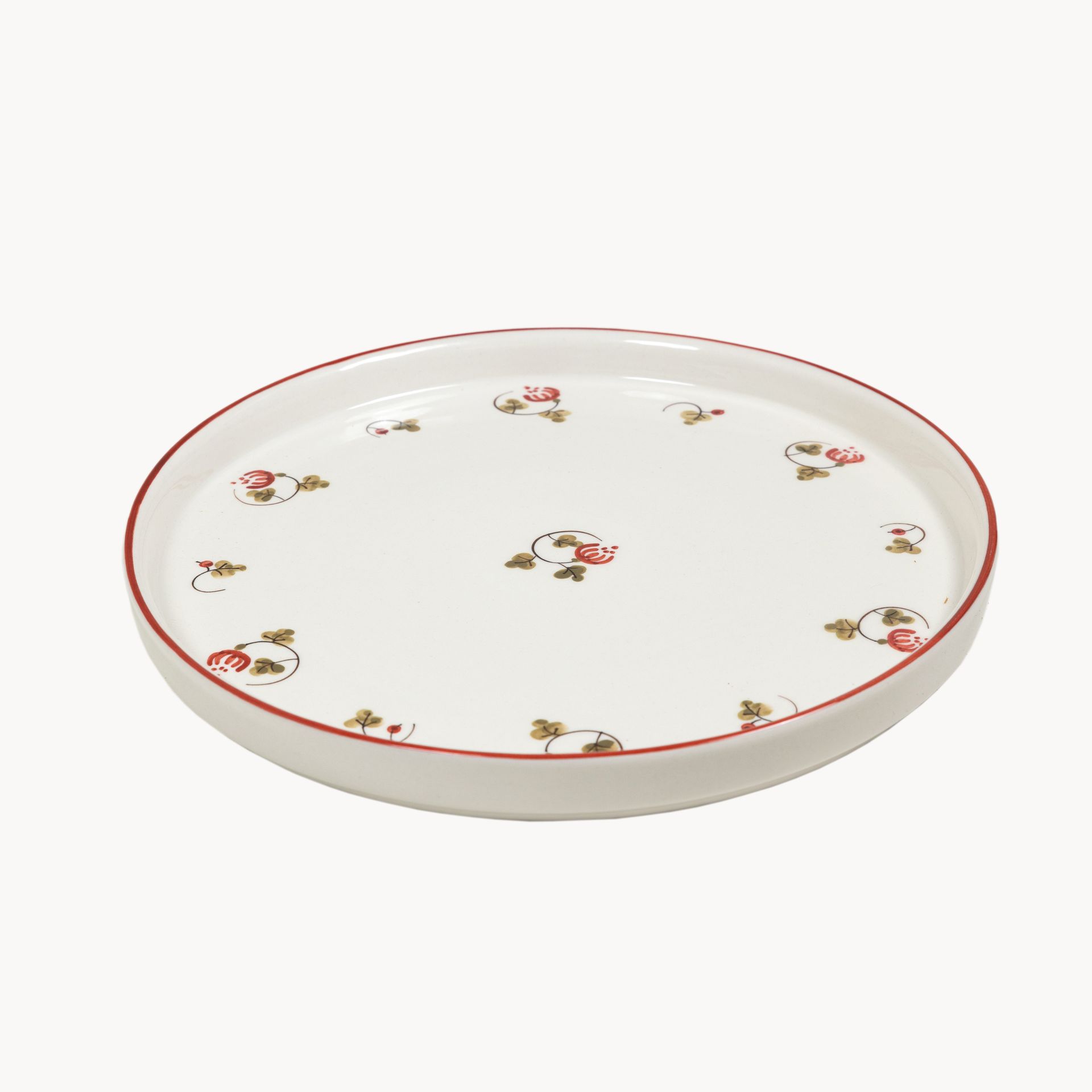 Тарелка с бортом (Модус) &quot;Шиповник&quot; #0