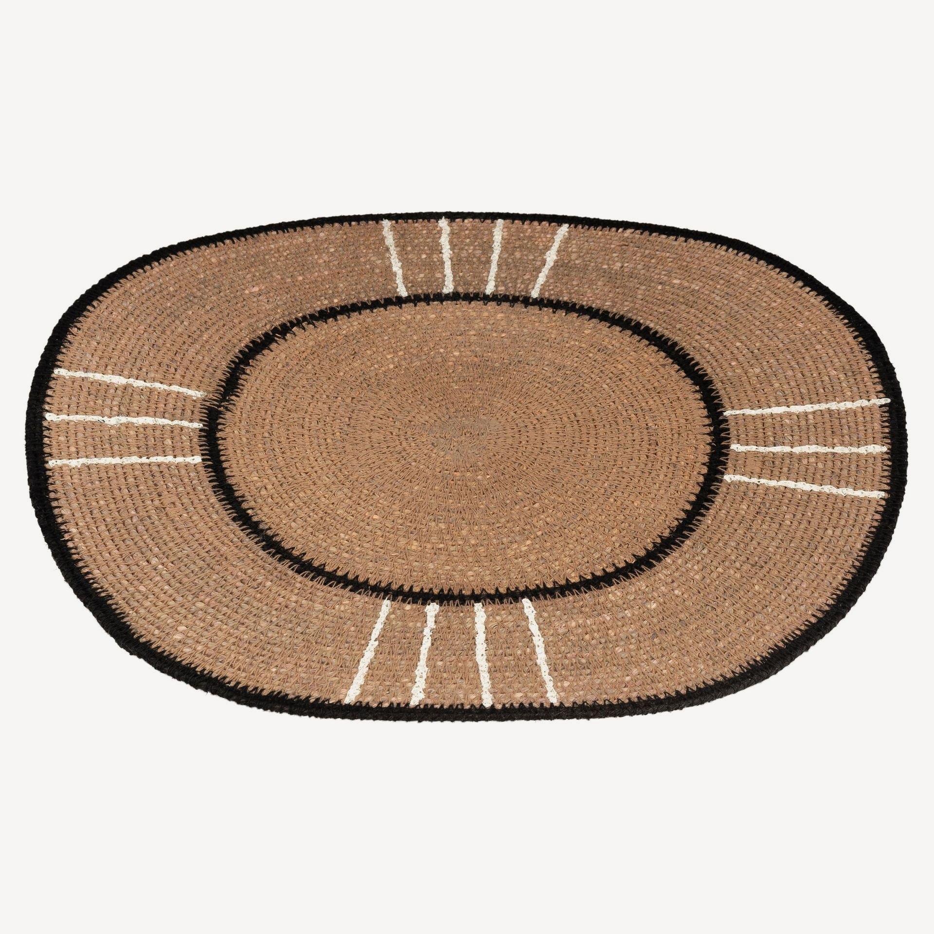 Набор подставок под тарелки (джут) #0