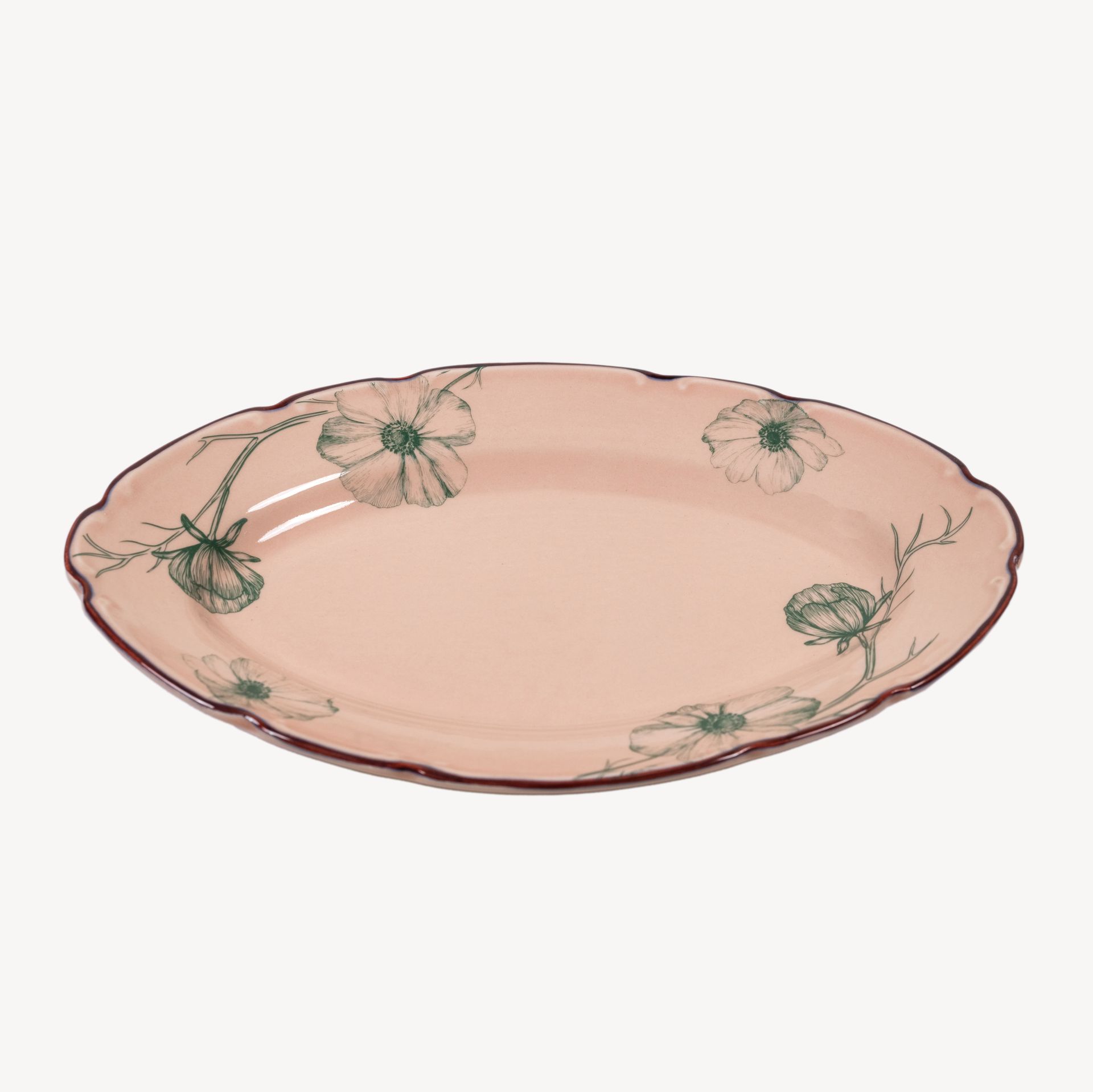 Блюдо овальное &quot;Космея&quot; день 12.00 #1