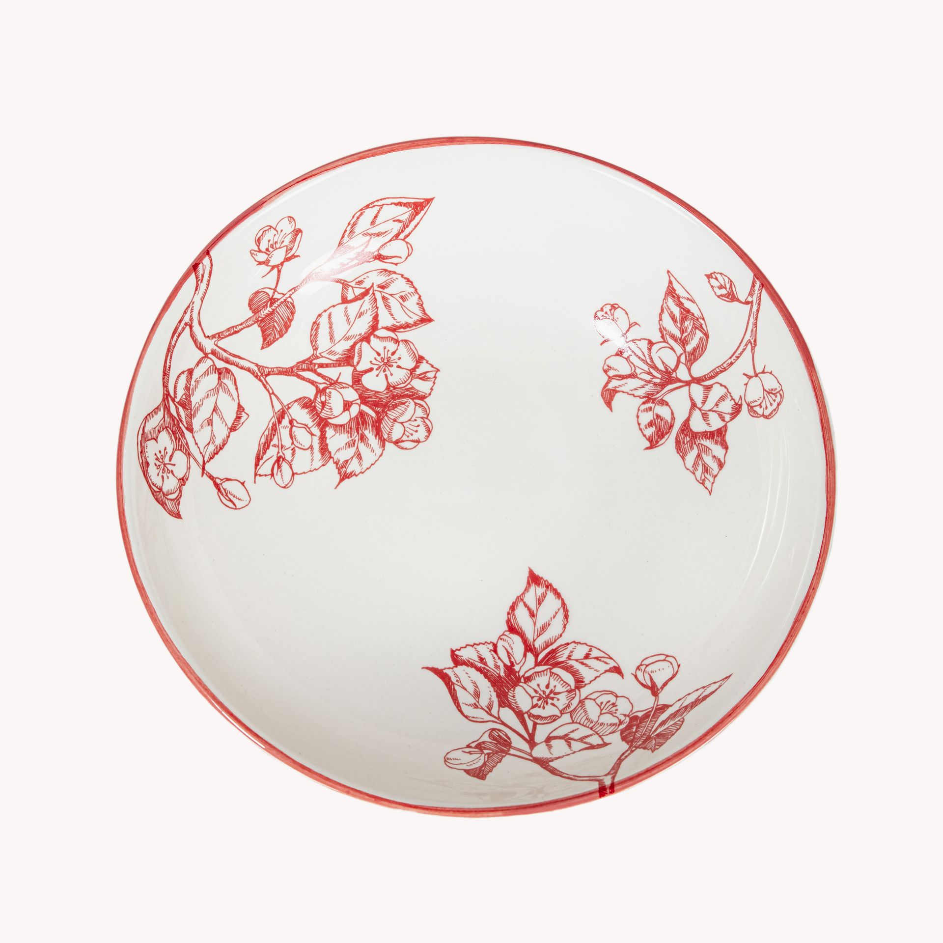 Тарелка глубокая( Шала) &quot;Яблони в розовом&quot; #1