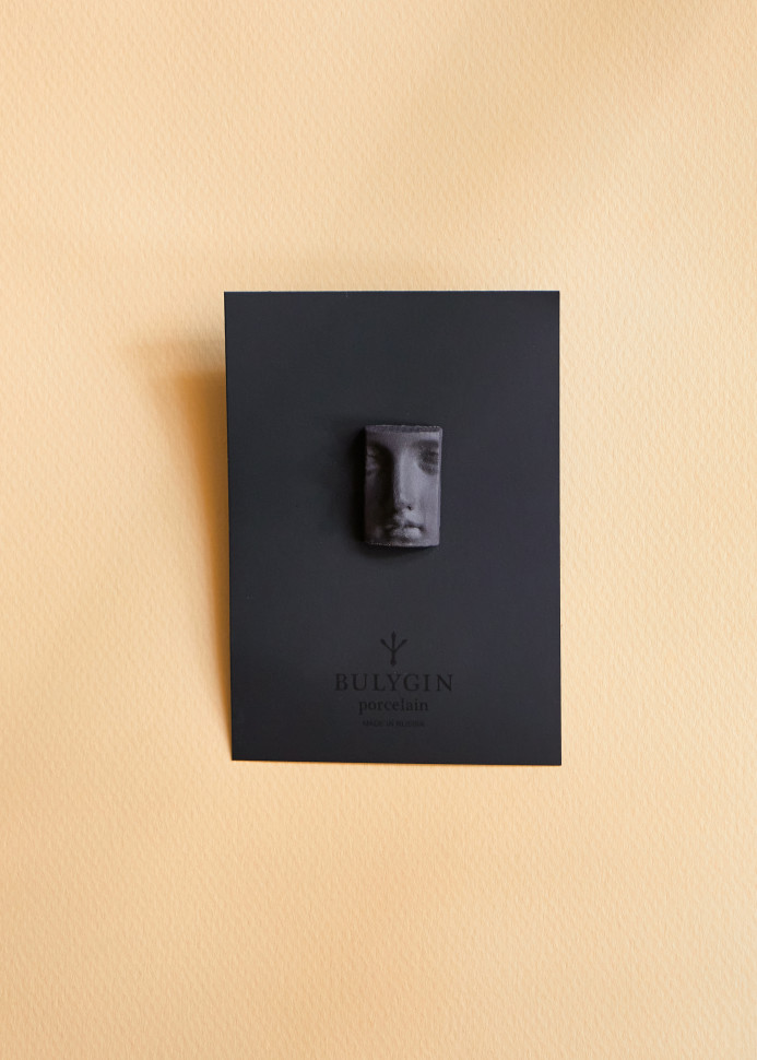 Брошь Нос античный #3