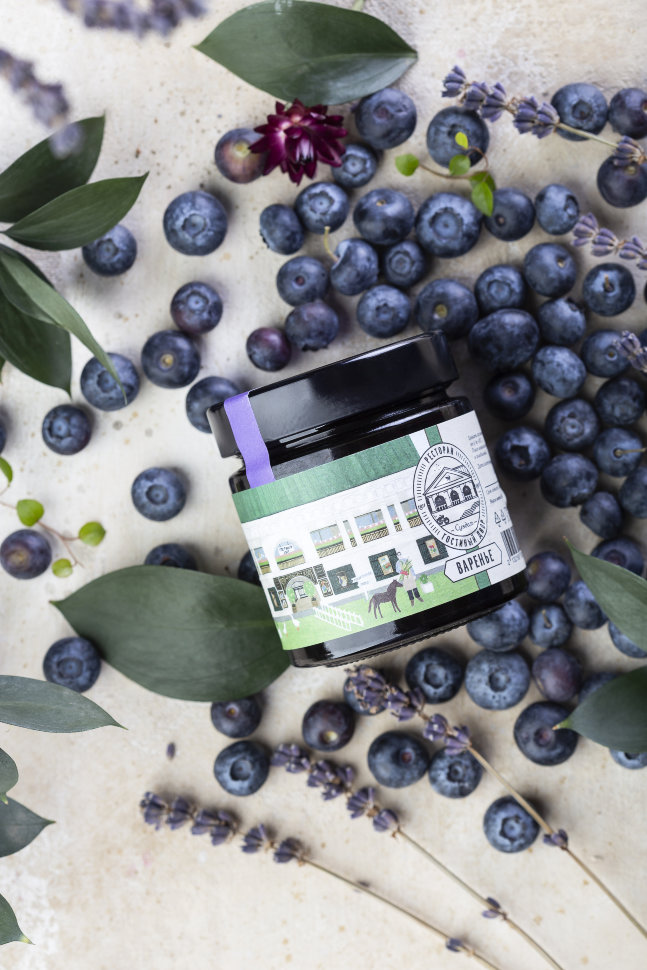 Варенье Черника с лавандой #1