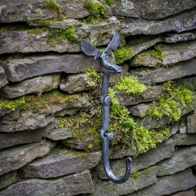 Крючок кованый "Лось" #1