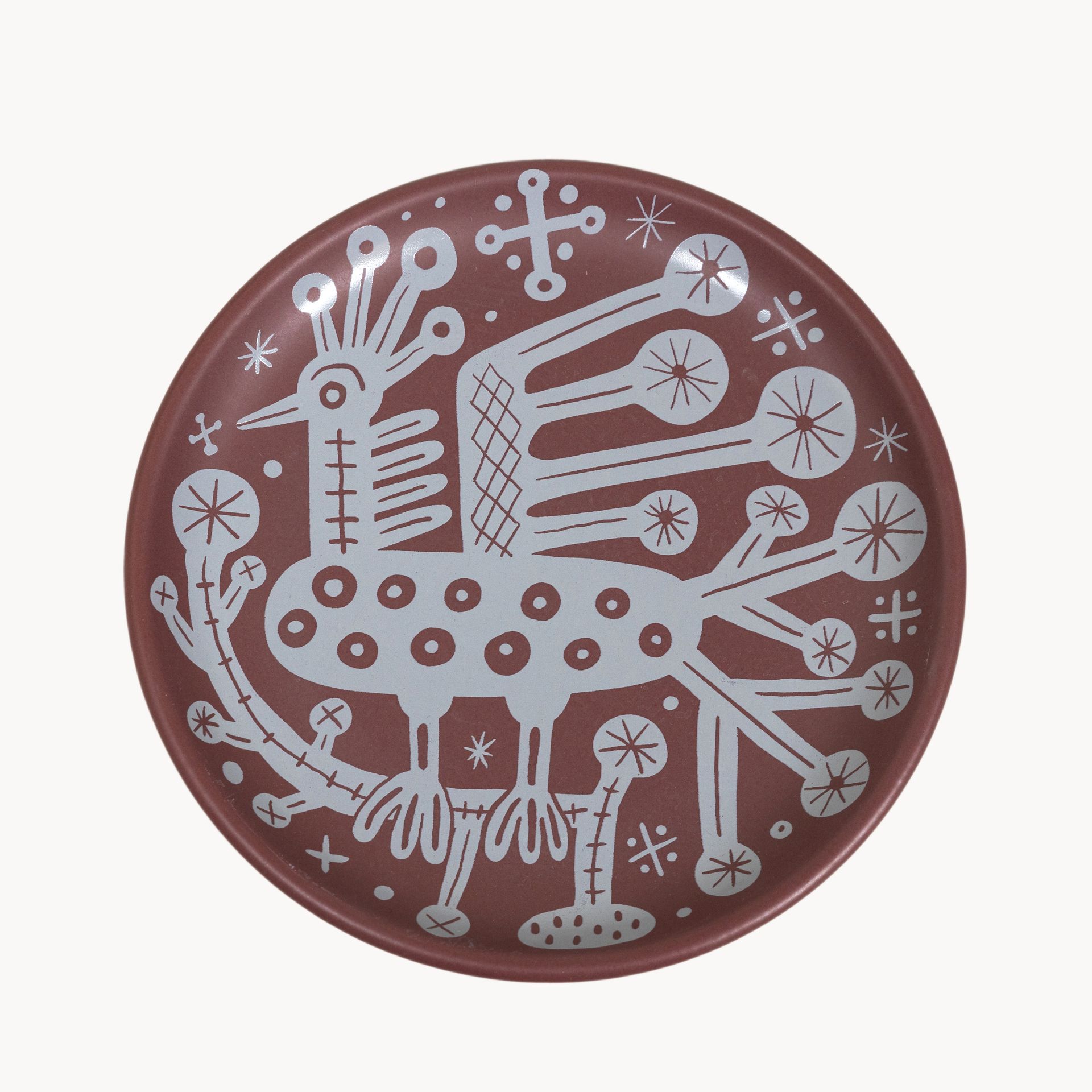 Тарелка «Птица» #0