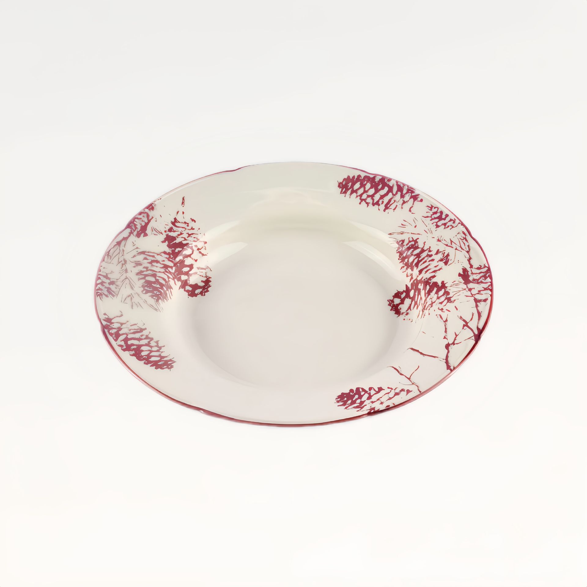 Тарелка суповая "Снегирь" #3